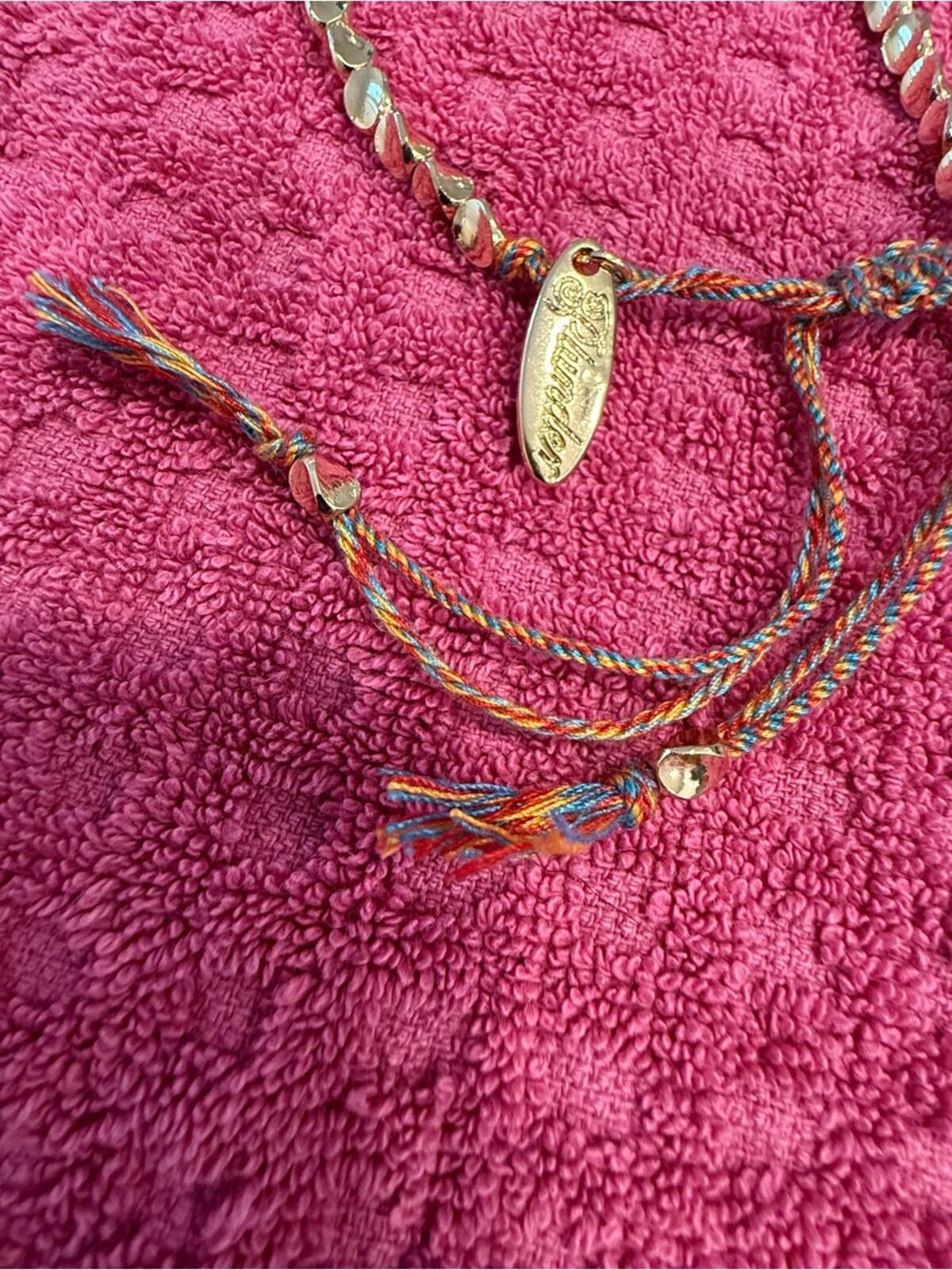 Other Plunder mixed media metal string dainty adjustable bracelet Size ONE SIZE - 5 Thumbnail
