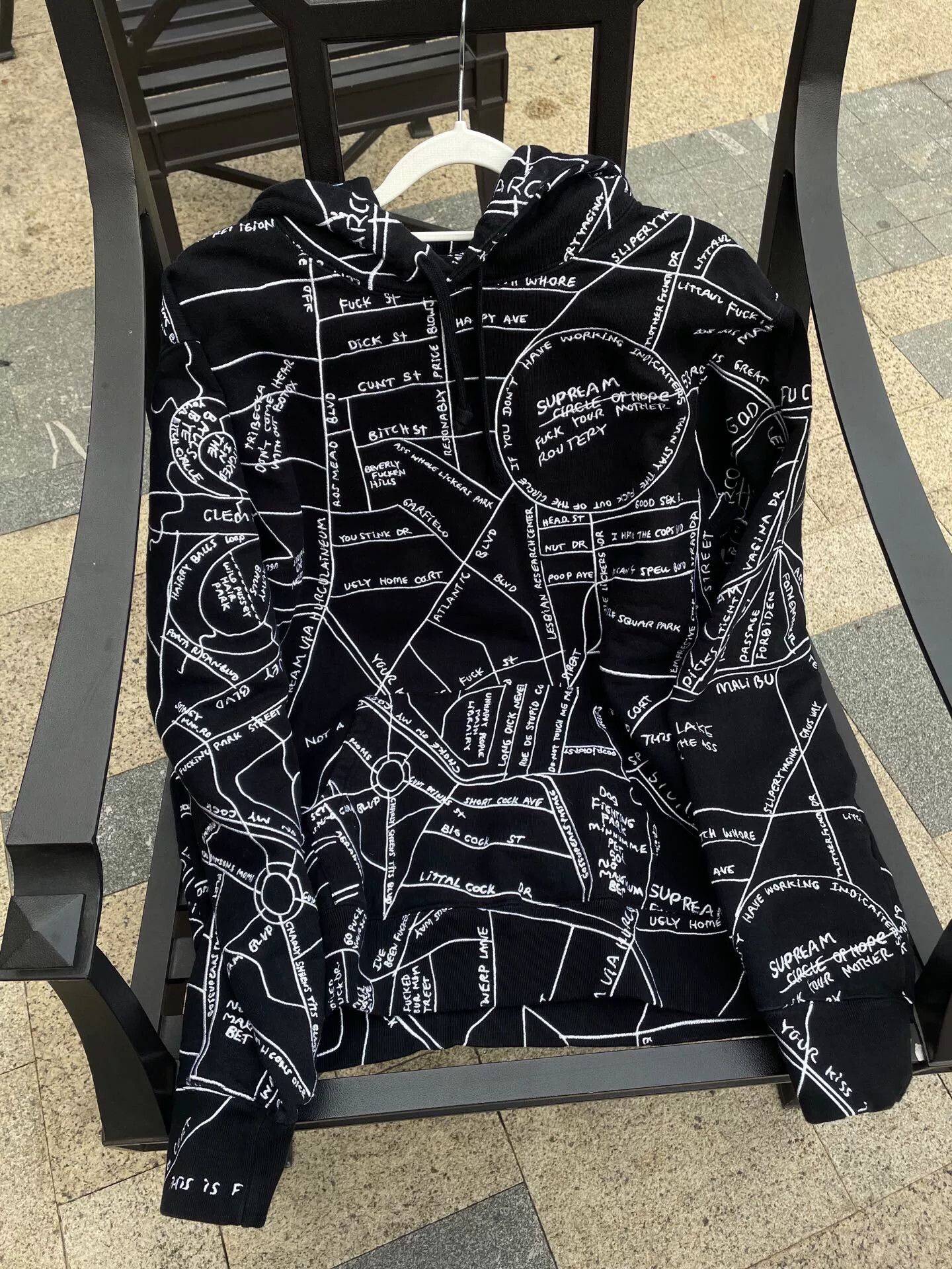 Supreme Supreme Graffiti Hoodie Unisex Size M Size US M / EU 48-50 / 2 - 1 Thumbnail