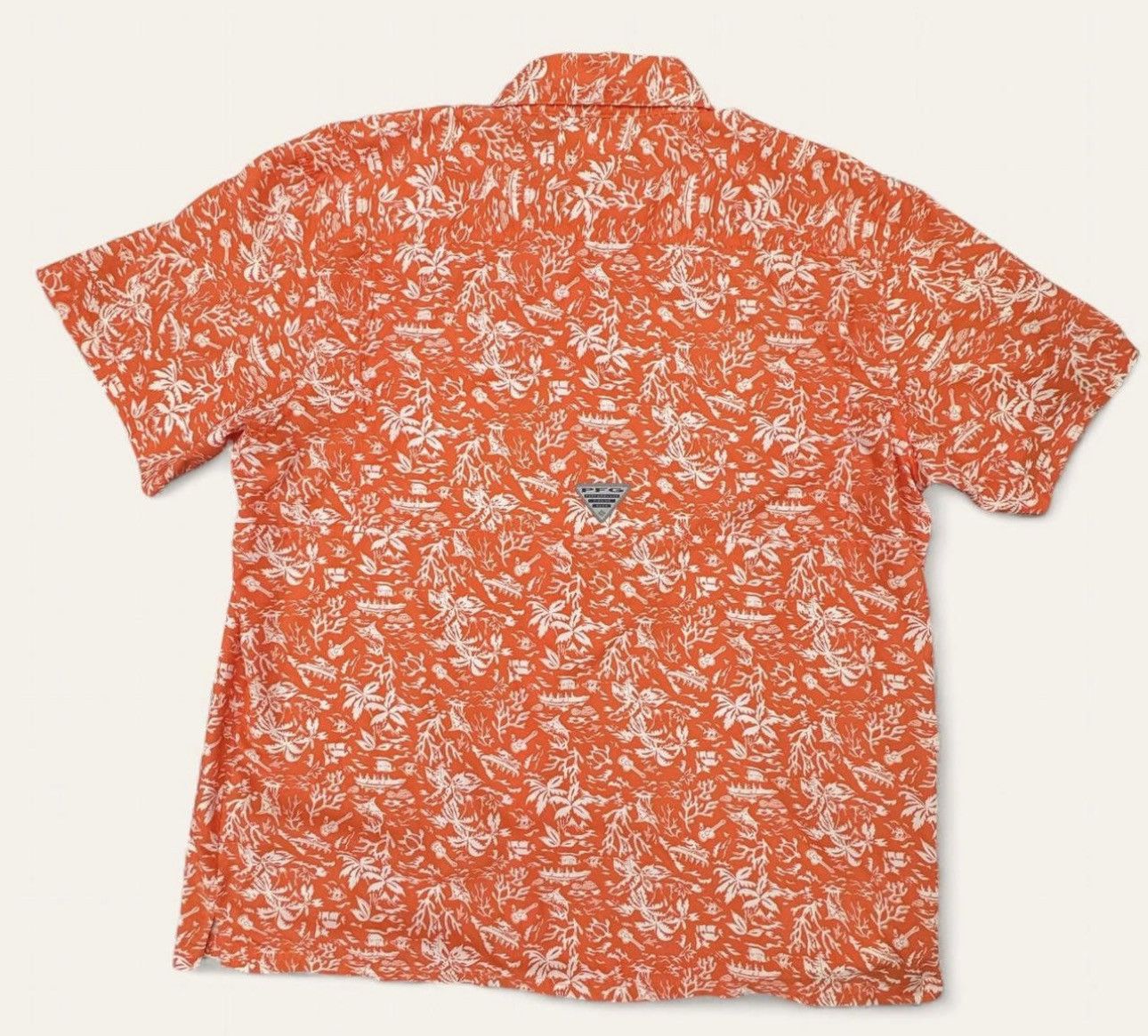 Columbia Columbia PFG Clemson Tigers Shirt XL Orange Allover Print Size US XL / EU 56 / 4 - 7 Thumbnail