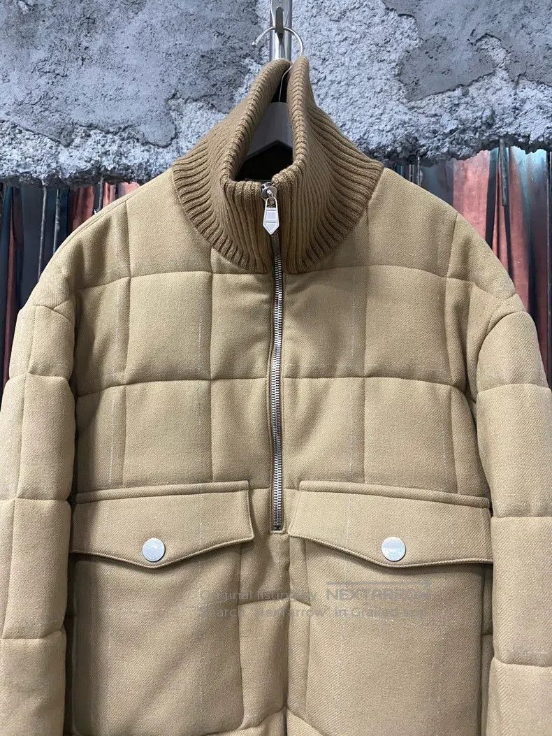 Hermes Hermes Wool and cotton blend jacket Size US M / EU 48-50 / 2 - 3 Thumbnail