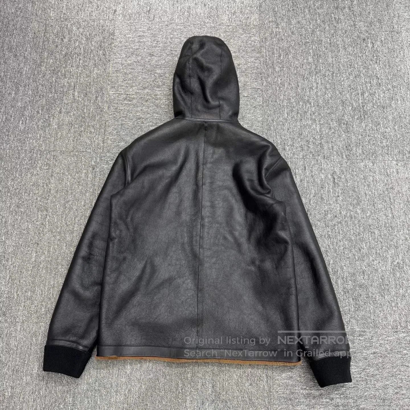 Fendi Fendi Double Sided Leather Jacket with Hood. Size US L / EU 52-54 / 3 - 4 Thumbnail