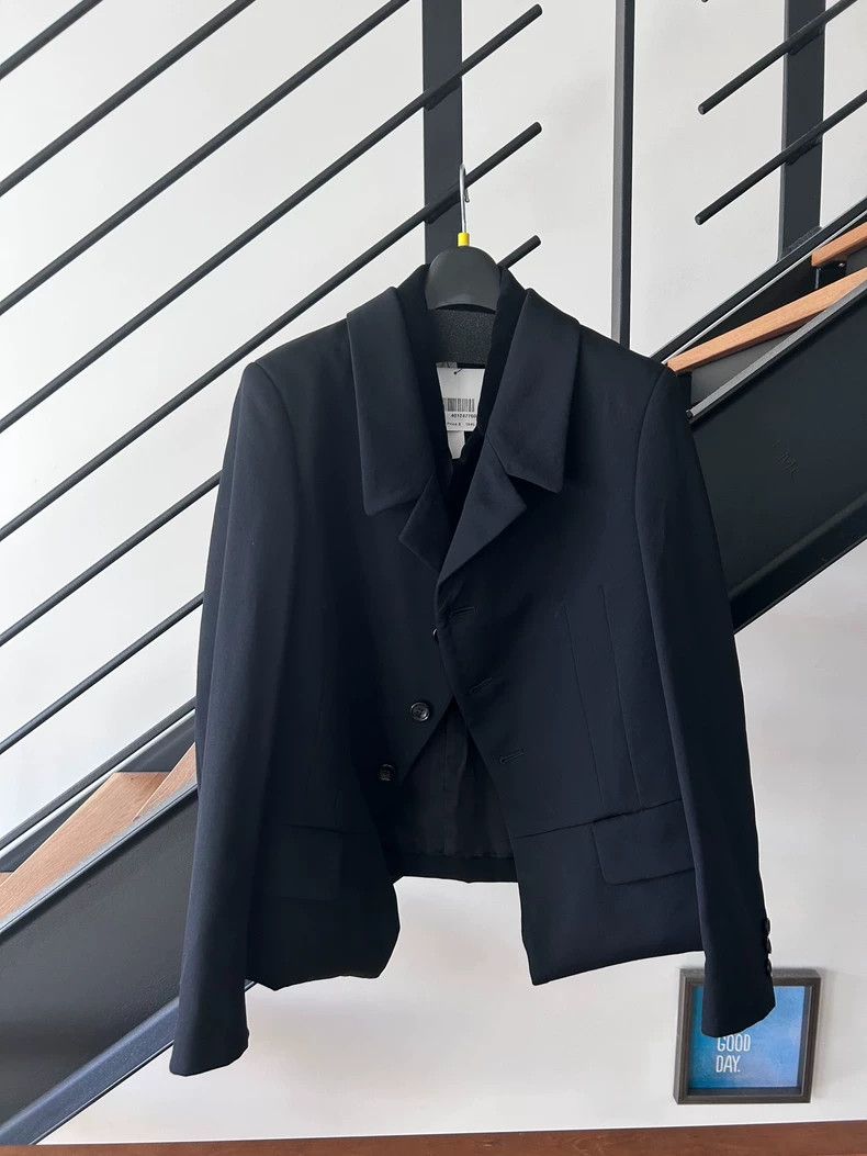 Comme des Garcons Comme Des Garcons Fall/Winter Two Piece Black Suit with Do Size S / US 4 / IT 40 - 1 Thumbnail