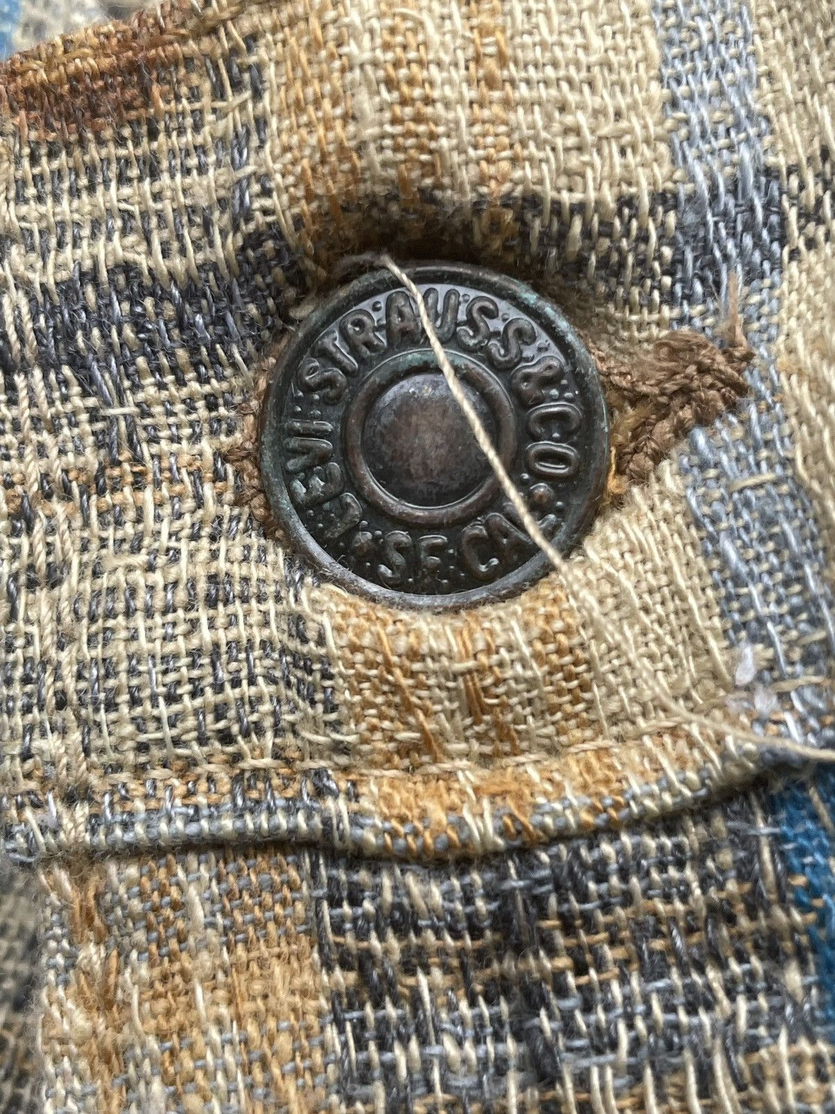 Levi's Vintage 1973 Flare Levis White Tag Checkered Size US 28 / EU 44 - 9 Thumbnail