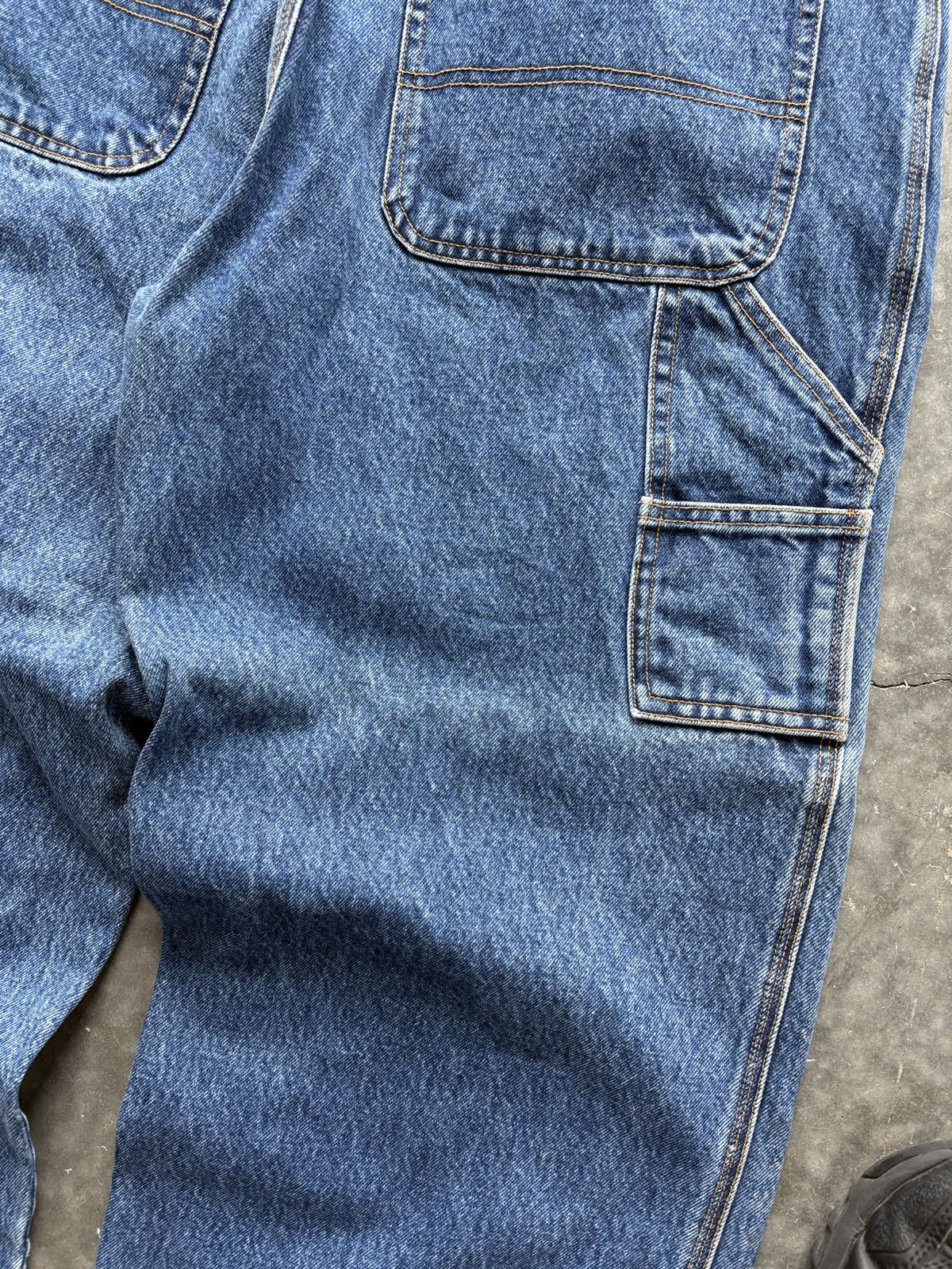 UNIONBAY Vintage Y2K Unionbay Carpenter Jeans Baggy Wide Leg 36x32 Size US 36 / EU 52 - 5 Thumbnail