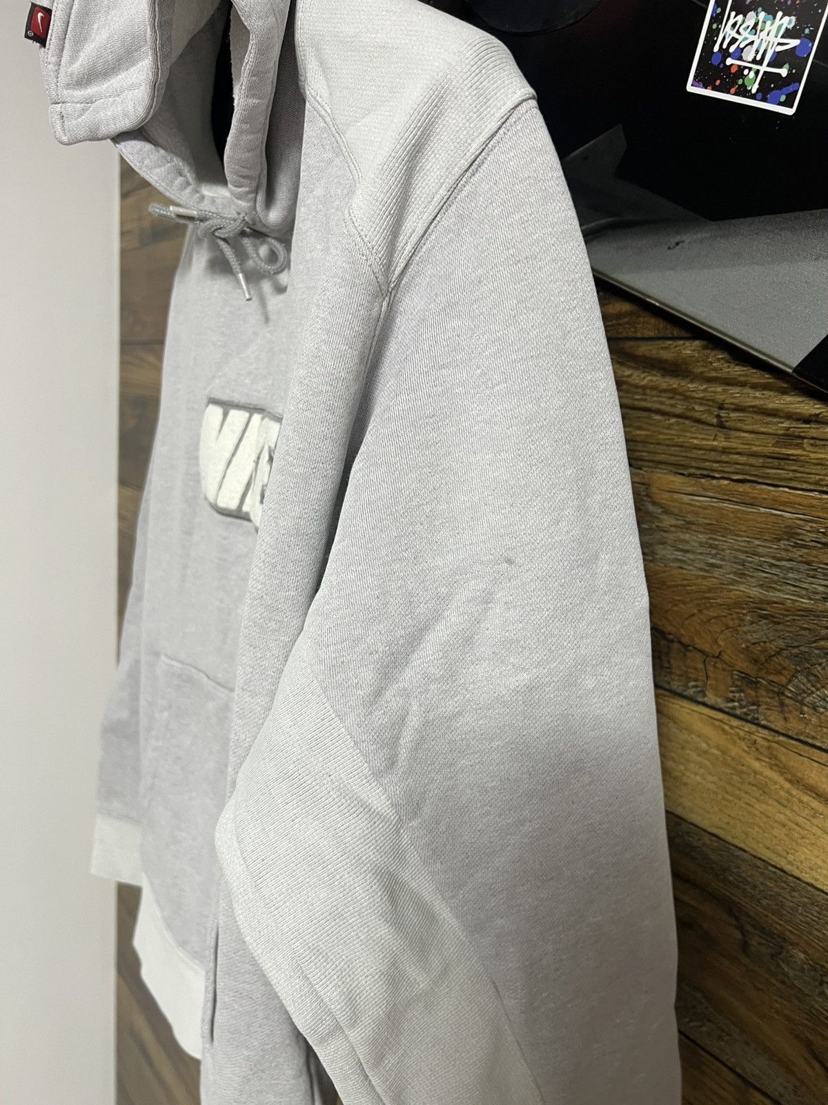 Nike NIKE Big Teddy/Fleece Logo Vintage Hoodie Drill Y2K Size US M / EU 48-50 / 2 - 11 Thumbnail