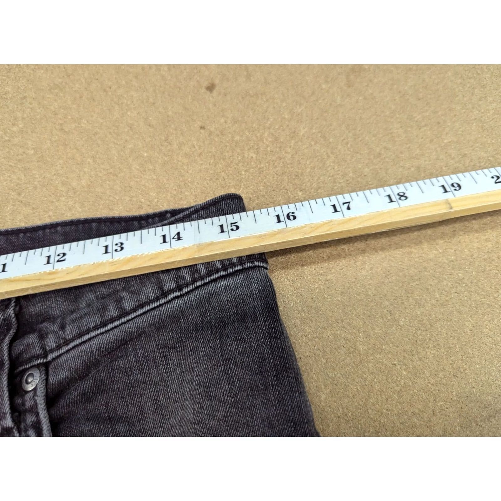 Nudie Jeans Nudie Jeans Grim Tim Mens 31x33 Denim Low Rise Gray Button Fly Jeans Mens Regular Size 31 Gray Denim Straight Pockets VINTAGE No Size US 31 - 7 Thumbnail