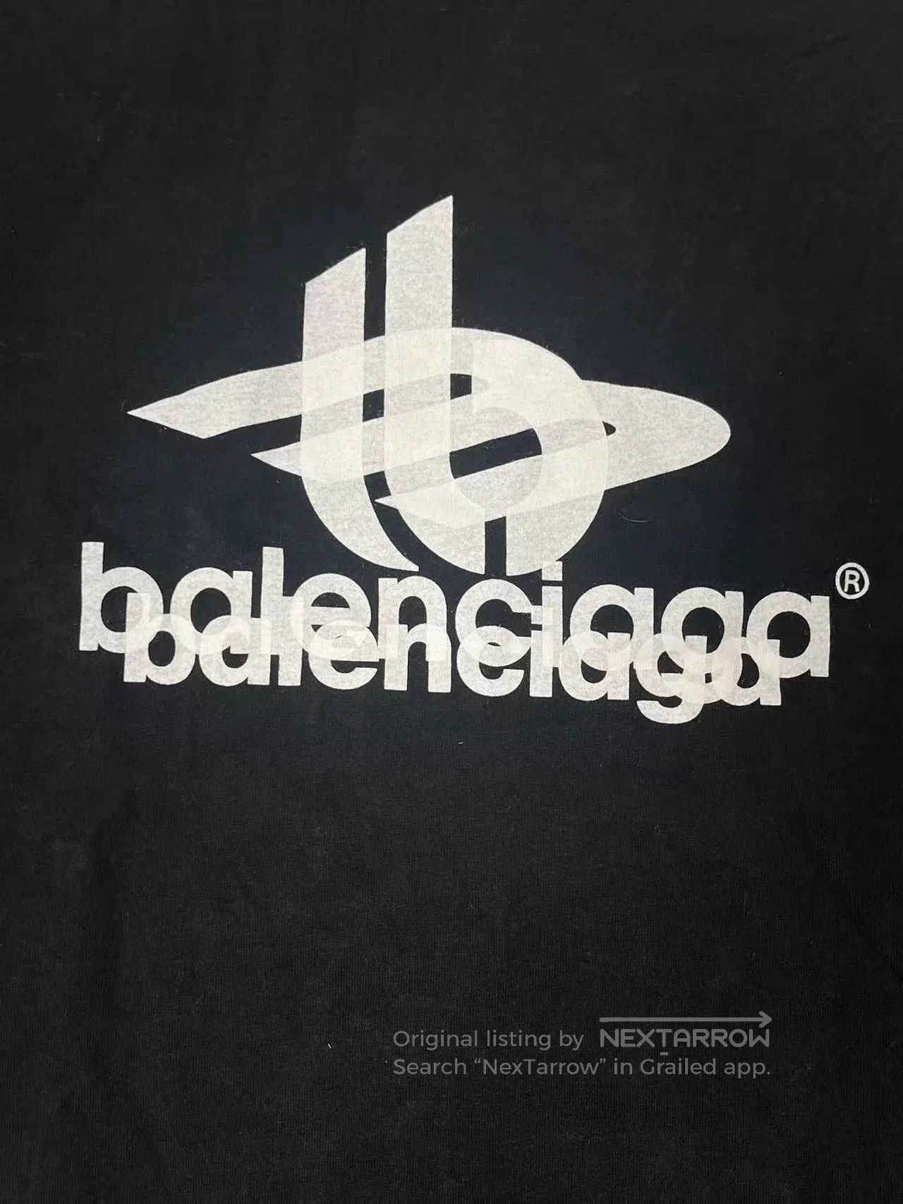 Balenciaga Balenciaga Logo Print Crewneck Short Sleeve T-Shirt. Size US M / EU 48-50 / 2 - 3 Thumbnail