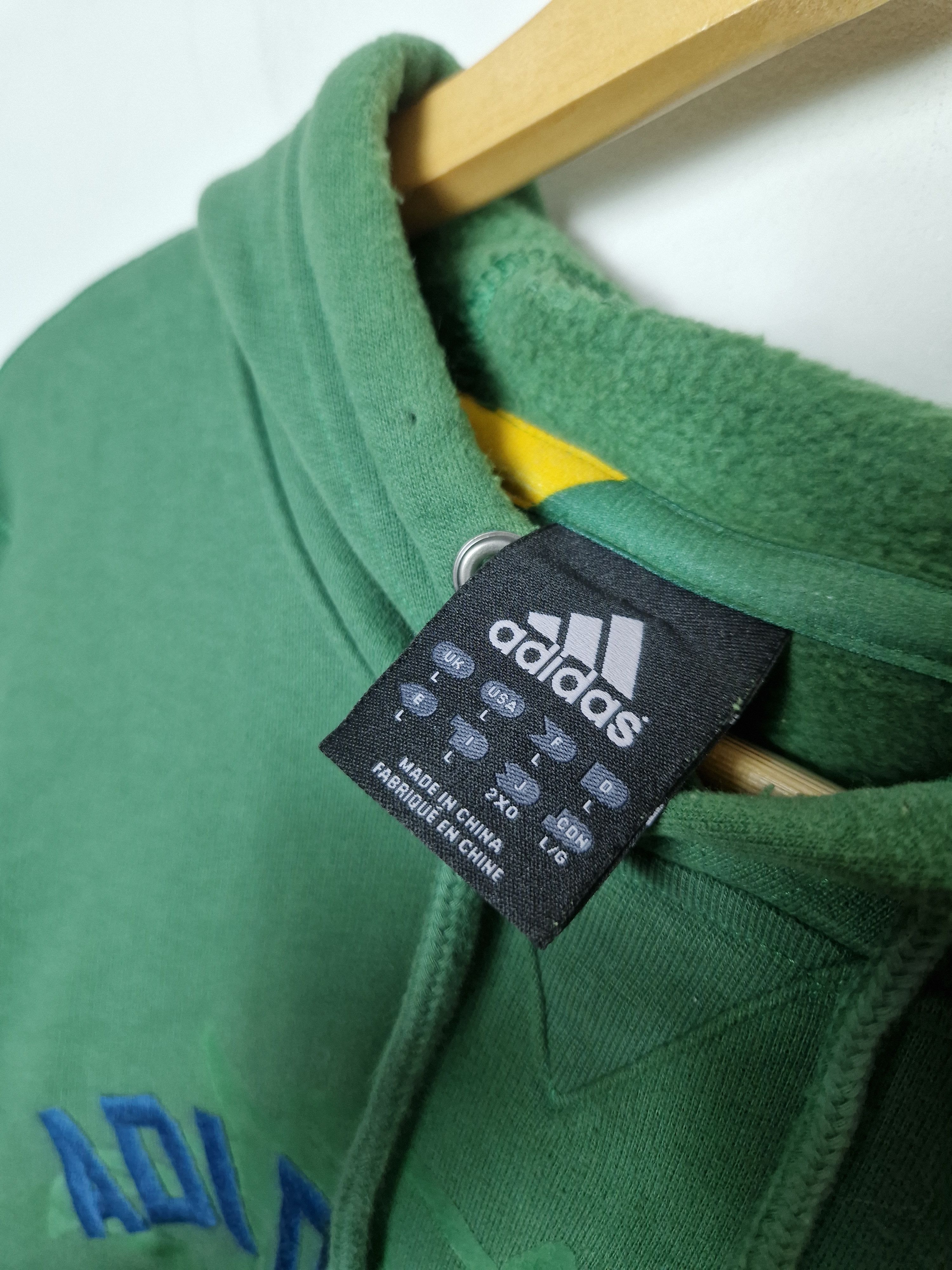 Adidas × Vintage Adidas Adi Dassler ADU vintage y2k university hoodie Size US L / EU 52-54 / 3 - 7 Thumbnail