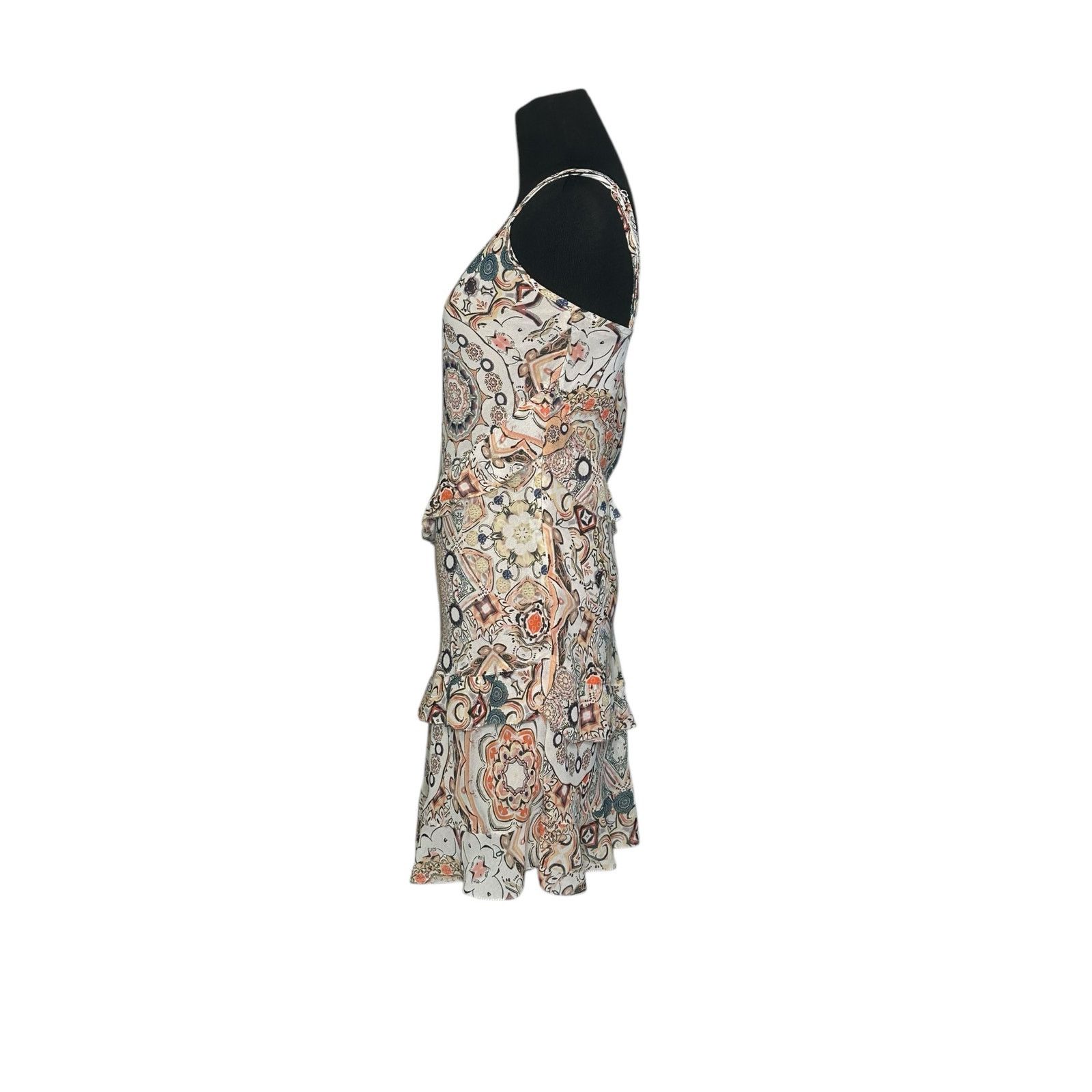 Gregory Gregory beige floral ruffled dress size 38 - Small Size S / US 4 / IT 40 - 14 Thumbnail