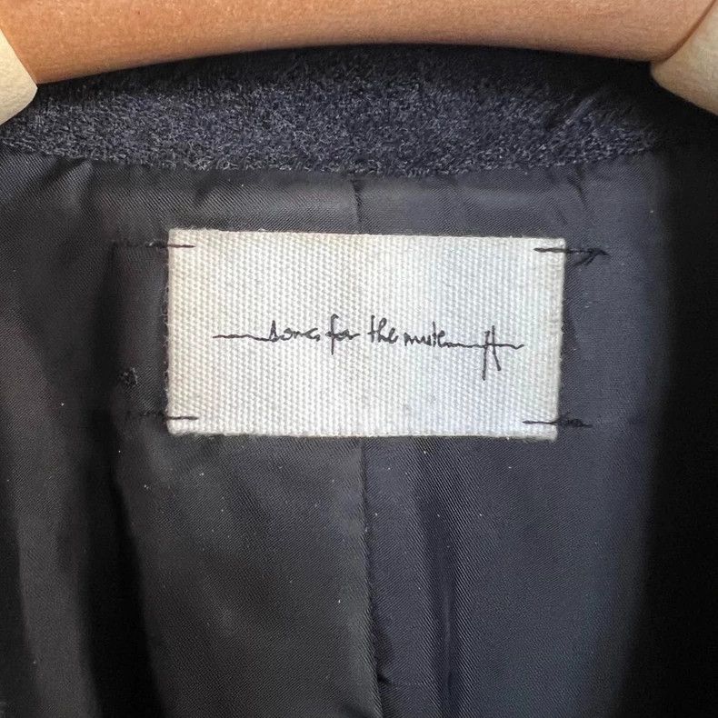 Song For The Mute Song For The Mute Multicolor Wool Coat Jacket Size US S / EU 44-46 / 1 - 3 Thumbnail