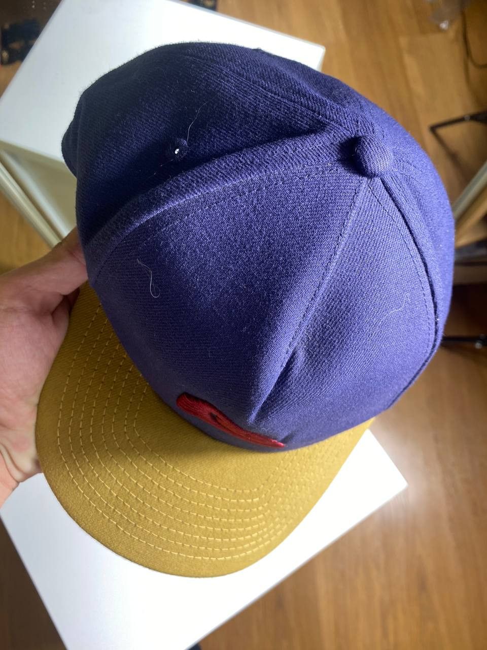 Quiksilver × Vintage vintage quiksilver cap unisex blue navy skate Size ONE SIZE - 13 Thumbnail