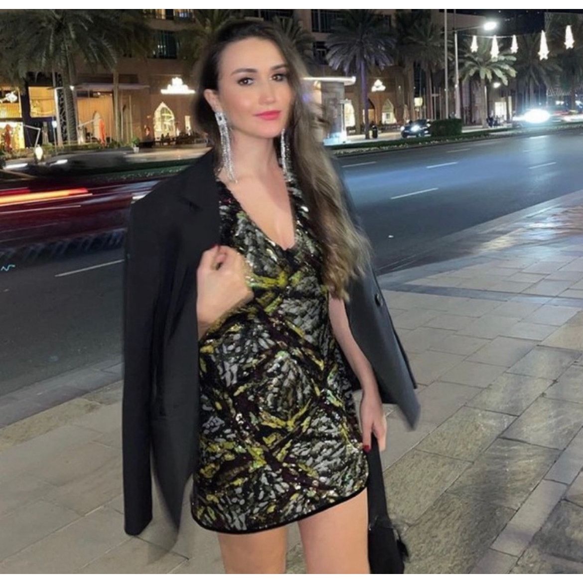Zara ZARA BLOGGER FAVORITE SEQUIN MINI DRESS Size S / US 4 / IT 40 - 3 Thumbnail