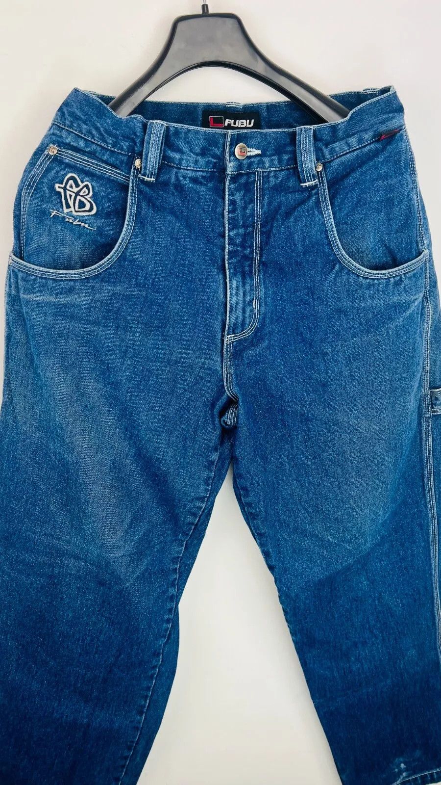 Fubu FUBU jeans, blue vintage baggy jeans 90s 32 Size US 32 / EU 48 - 7 Thumbnail