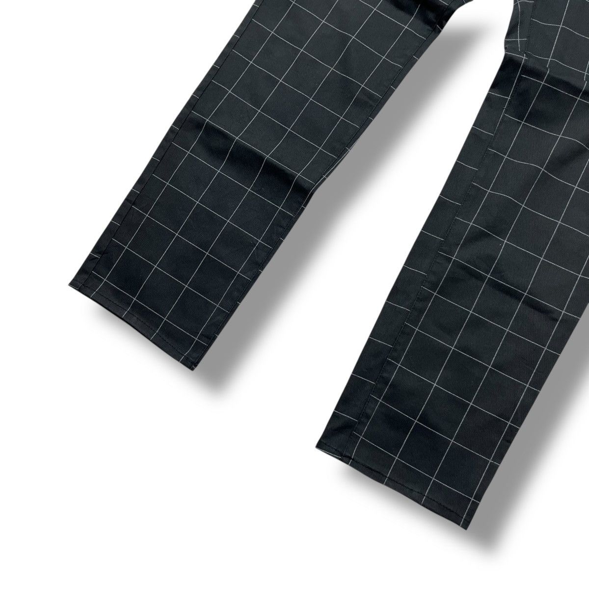 semanticdesign SemanticDesign Gridcheck Pants | Size L | Black Size US 32 / EU 48 - 3 Thumbnail