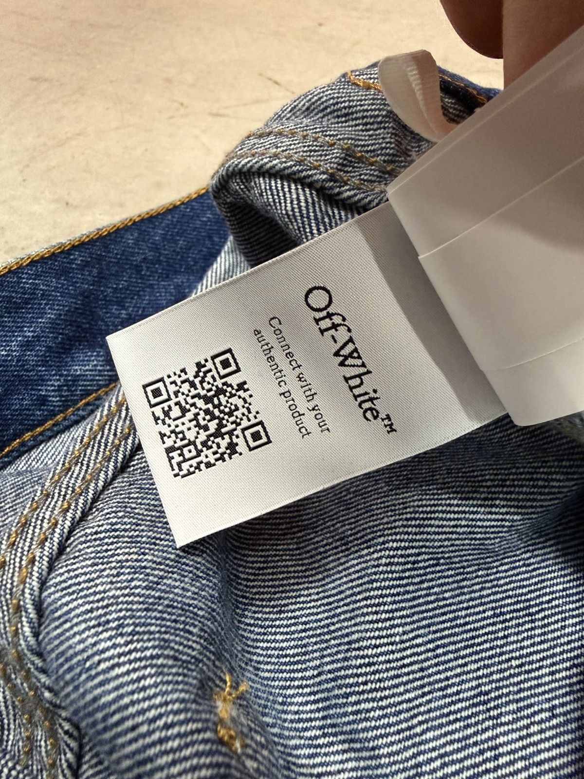Off-White Off-White Virgil Abloh Carpenter Blue Jeans size 31 Size US 31 - 13 Thumbnail