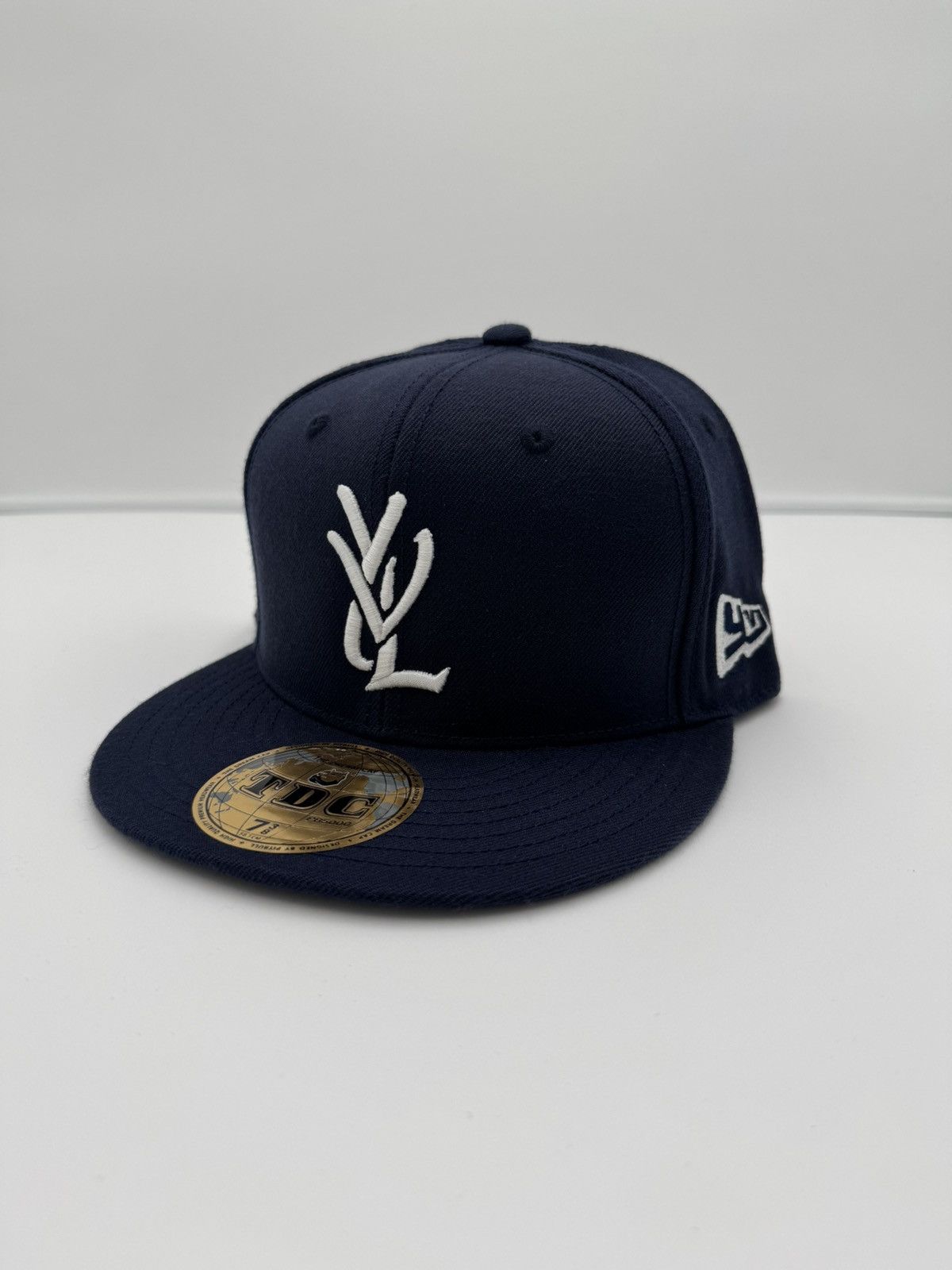 YVL 自身購入 Playboi Carti ネイビー キャップ 7 3/8 新品】Playboi Carti着用 YVLキャップ 7 3/8 ネイビー - メルカリ