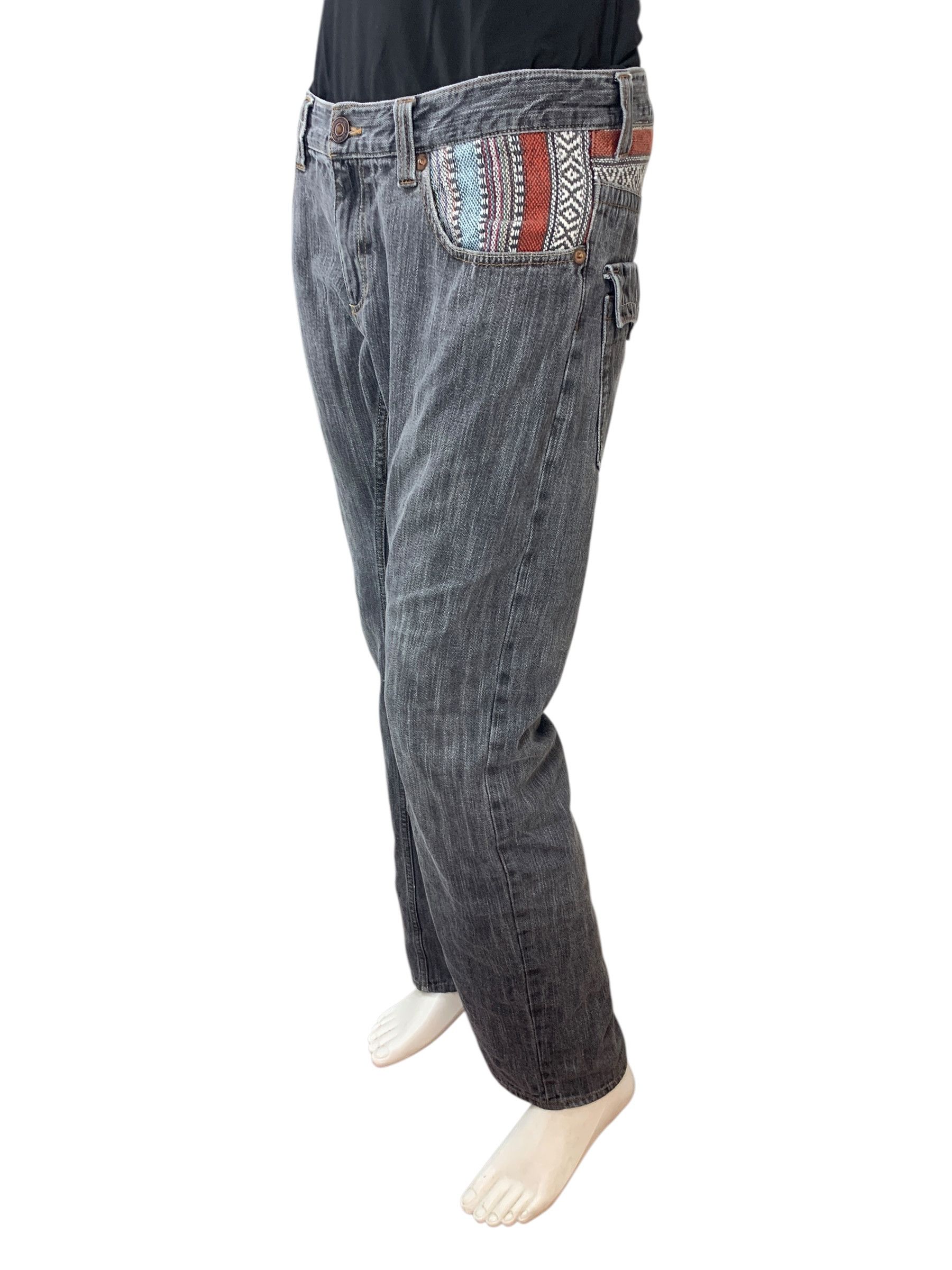 Japanese Brand Modish Double Waist Jeans Size US 34 / EU 50 - 3 Thumbnail