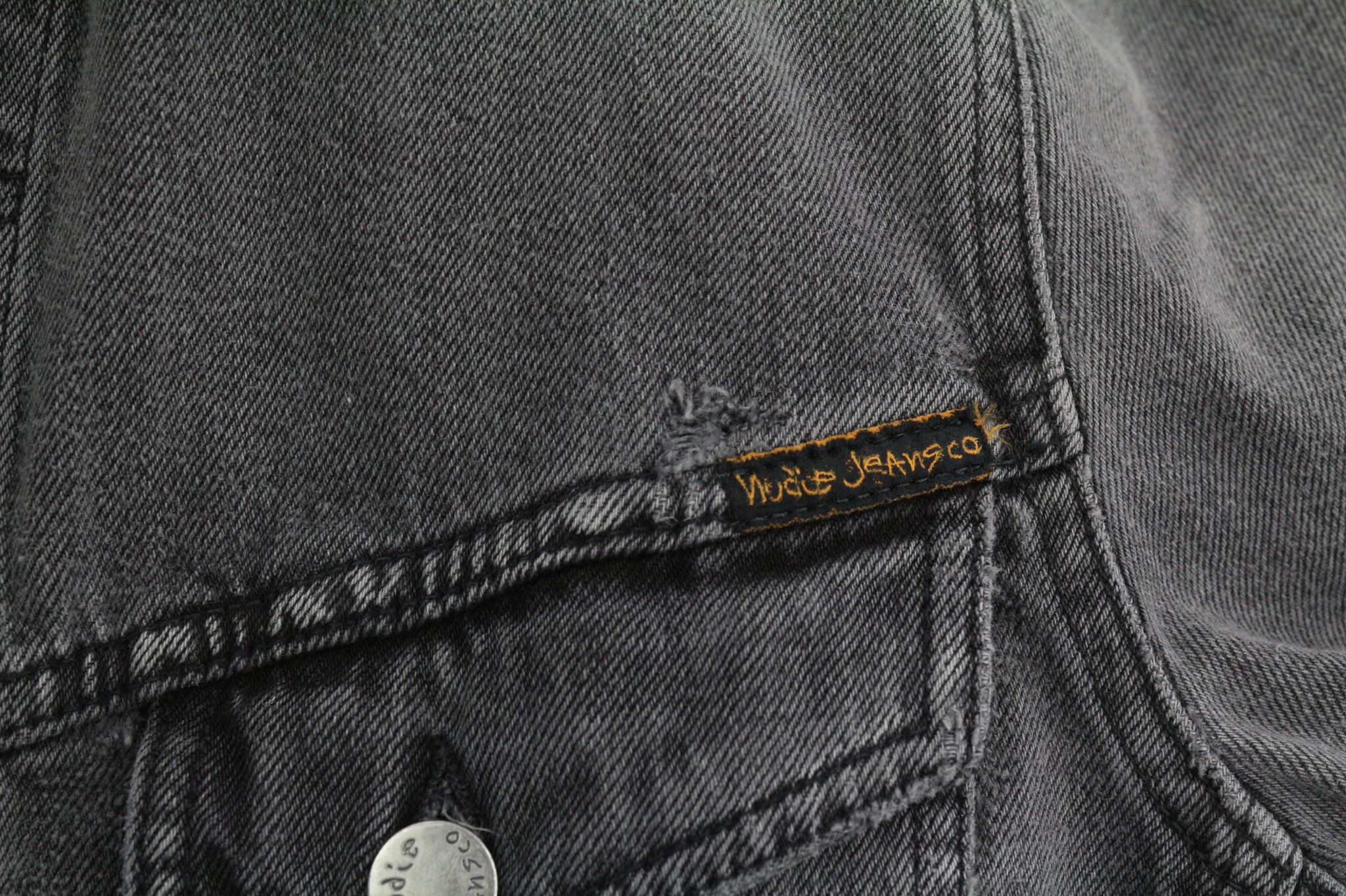 Nudie Jeans BILLY S Desolation Grey Polo Pockets Mid Jacket 82461 Size US S / EU 44-46 / 1 - 8 Thumbnail