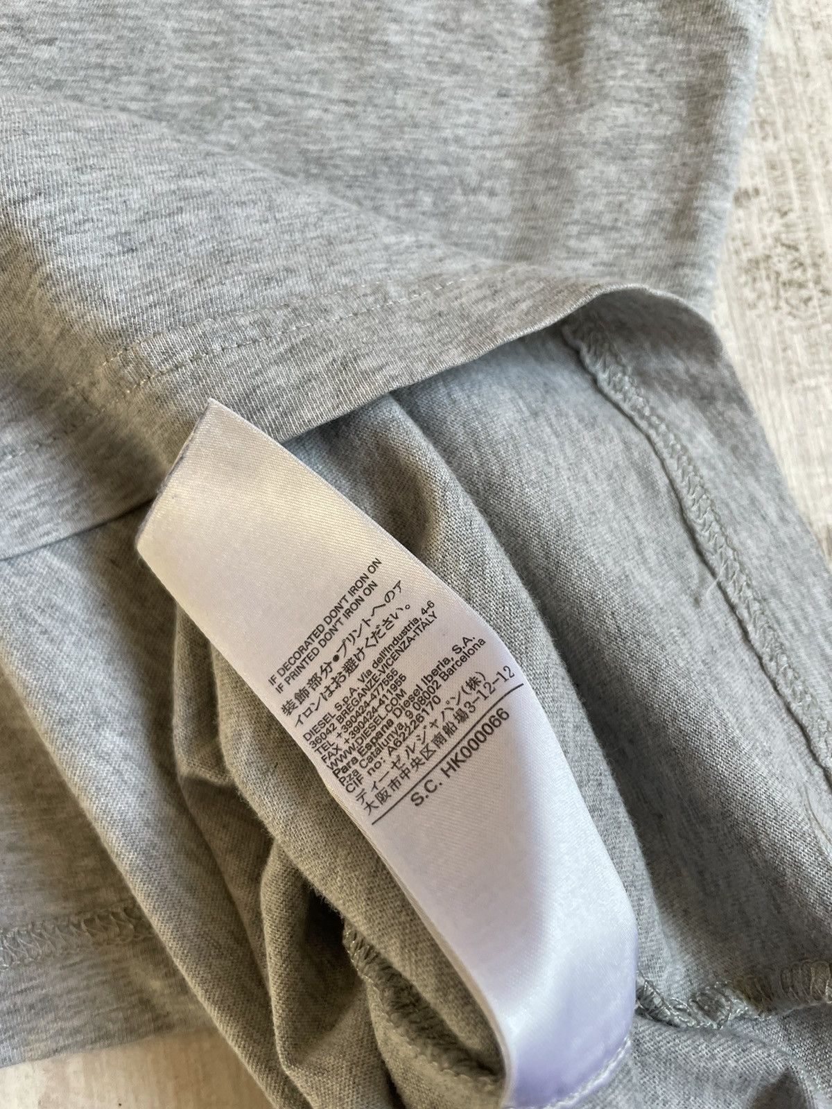 Diesel × Japanese Brand Diesel Y2K Big Logo T-Shirt Avantgarde Hype RARE Size US M / EU 48-50 / 2 - 8 Thumbnail