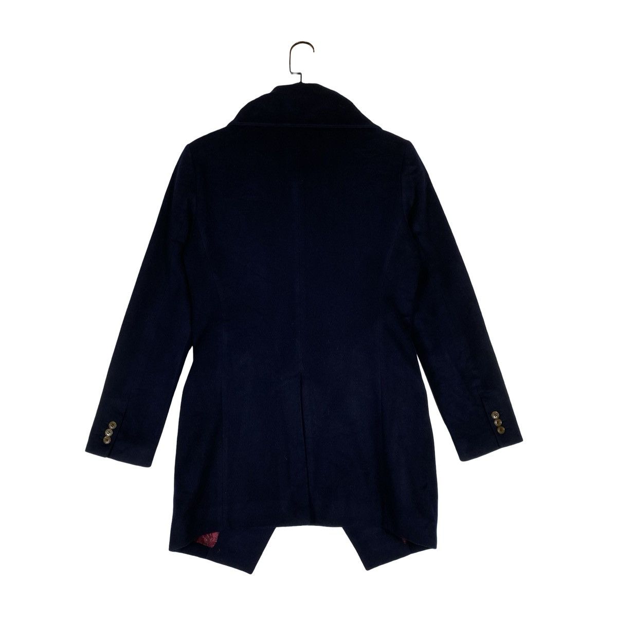 Vivienne Westwood Vivienne Westwood MAN Asymmetrical Navy Wool Coat Size US M / EU 48-50 / 2 - 10 Thumbnail
