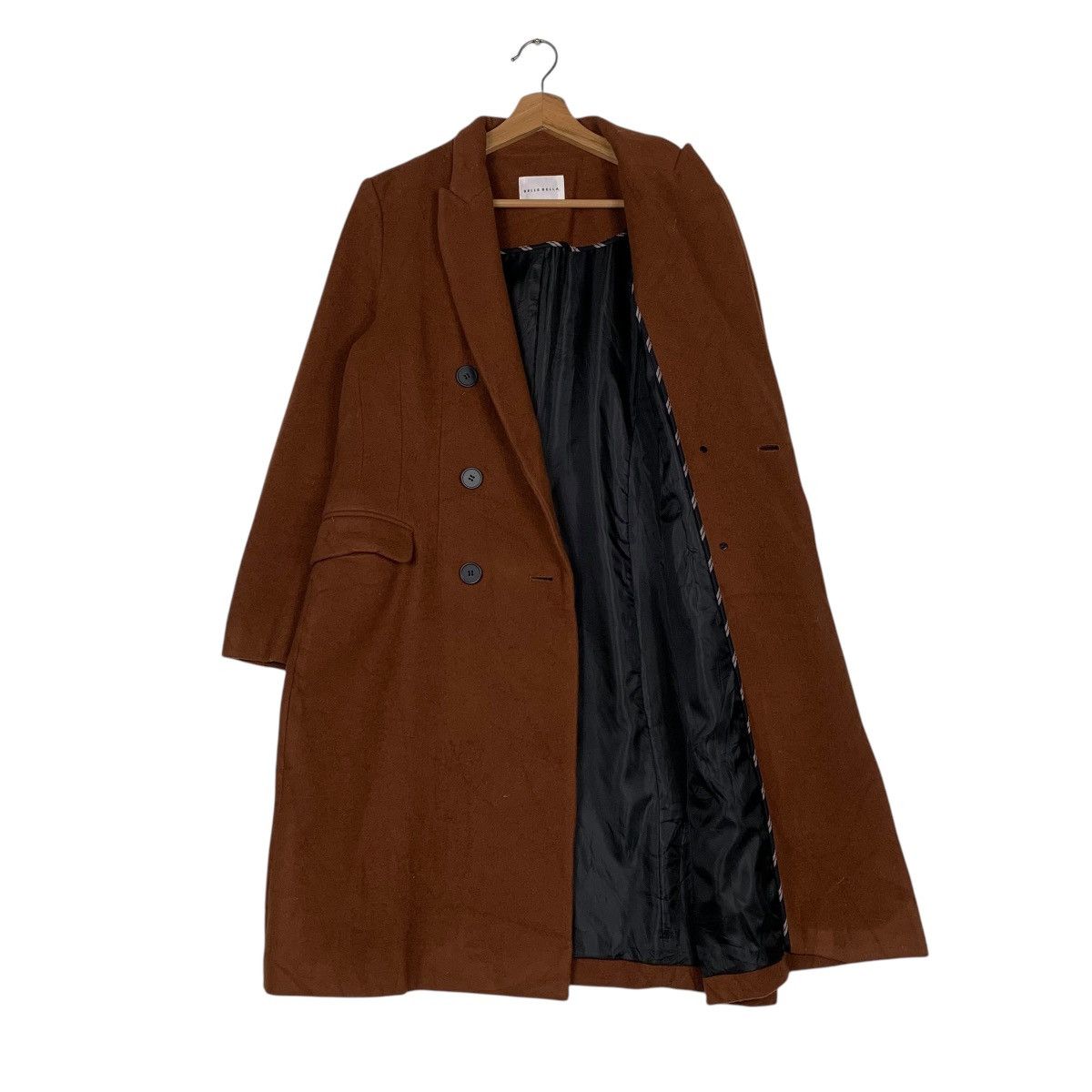 Japanese Brand Japanese Brand Belle Bella Double Breasted Overcoat Size S / US 4 / IT 40 - 10 Thumbnail