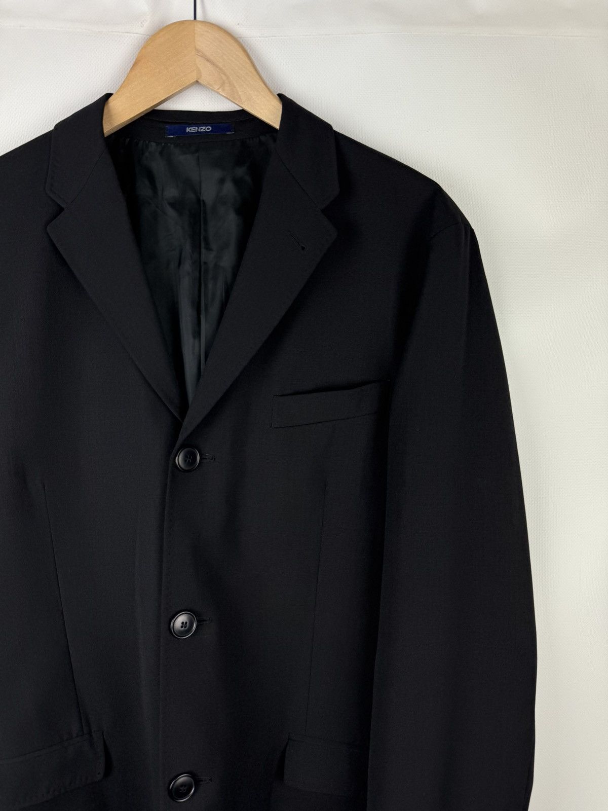 Kenzo Kenzo Homme Vintage Men’s Wool Blazer Jacket Sportcoat Size 42R - 5 Thumbnail