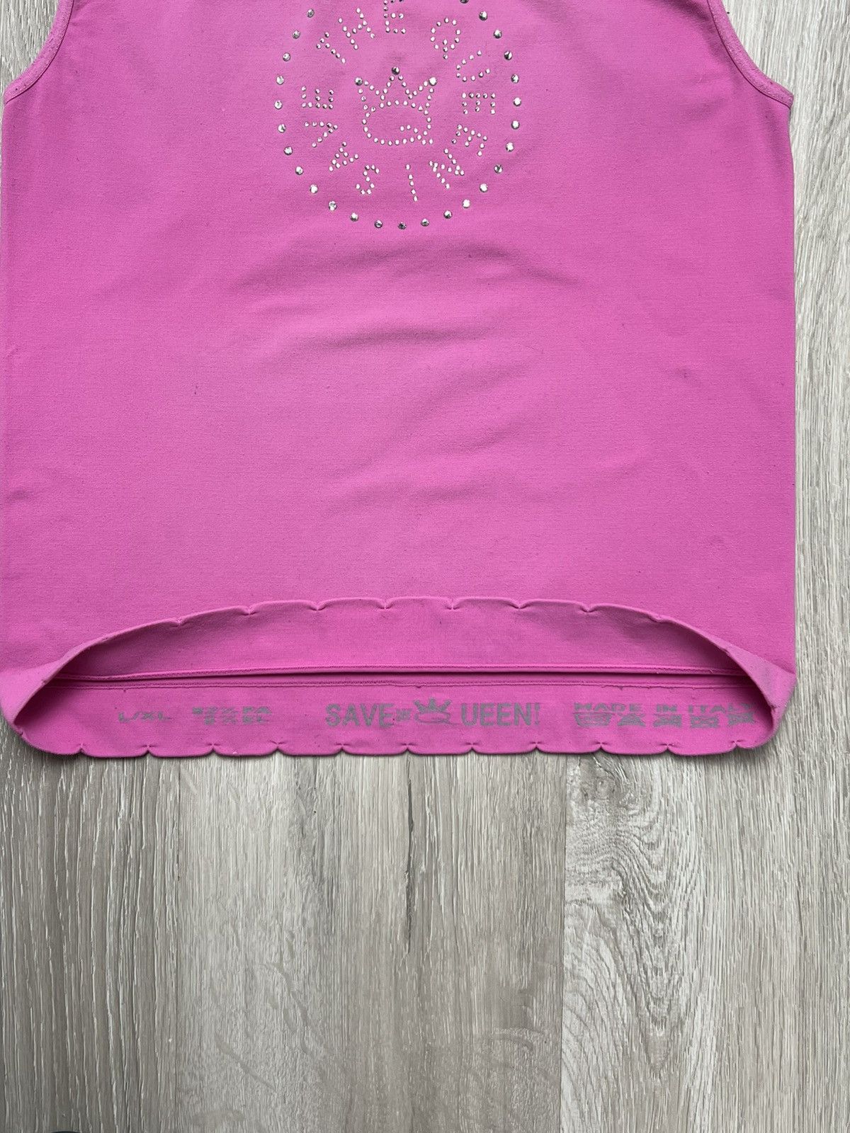 Other Save The Queen Pink Tank Top Size L / US 10 / IT 46 - 5 Thumbnail