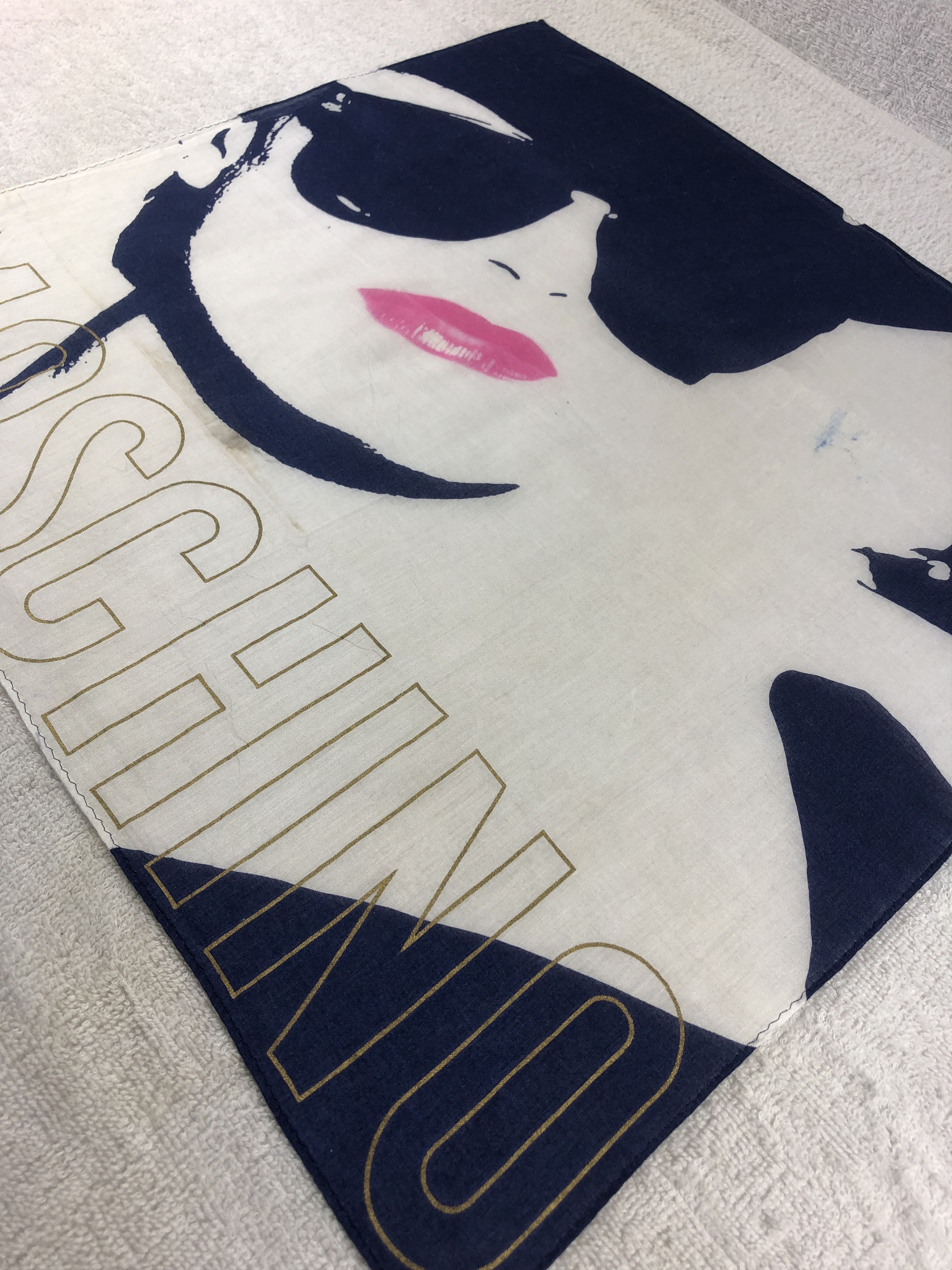 Moschino Moschino Handkerchief / Bandana / Neckerchief Size ONE SIZE - 4 Thumbnail