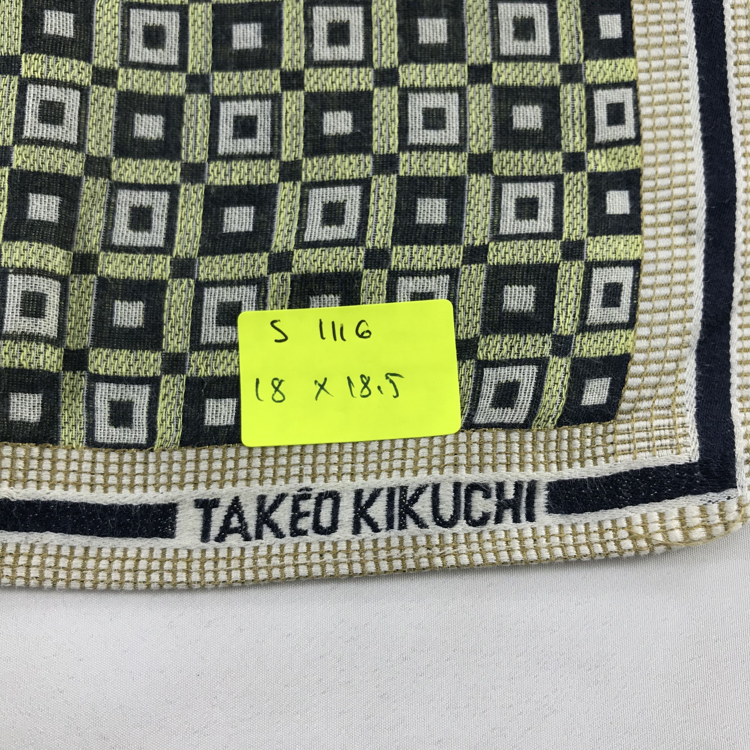 Takeo Kikuchi × Vintage Takeo Kikuchi Bandana / Handkerchief / Neckerchief - S1116 Size ONE SIZE - 5 Thumbnail