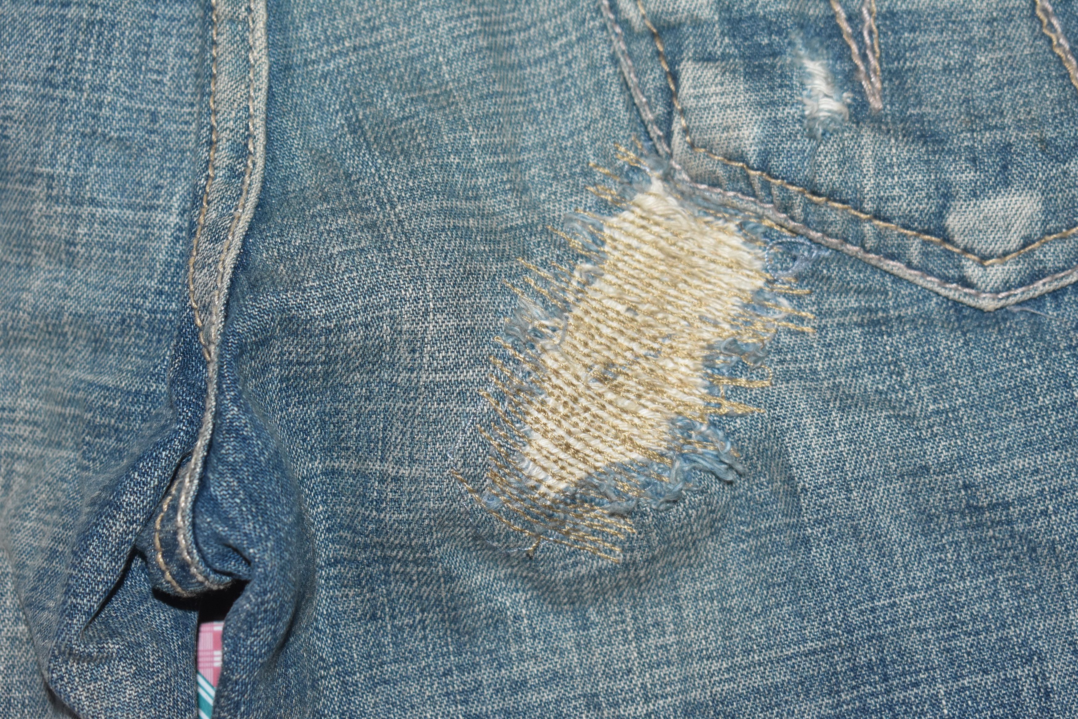 Japanese Brand Flared Tough Jeansmith Patchwork Denim Pants Size US 34 / EU 50 - 11 Thumbnail