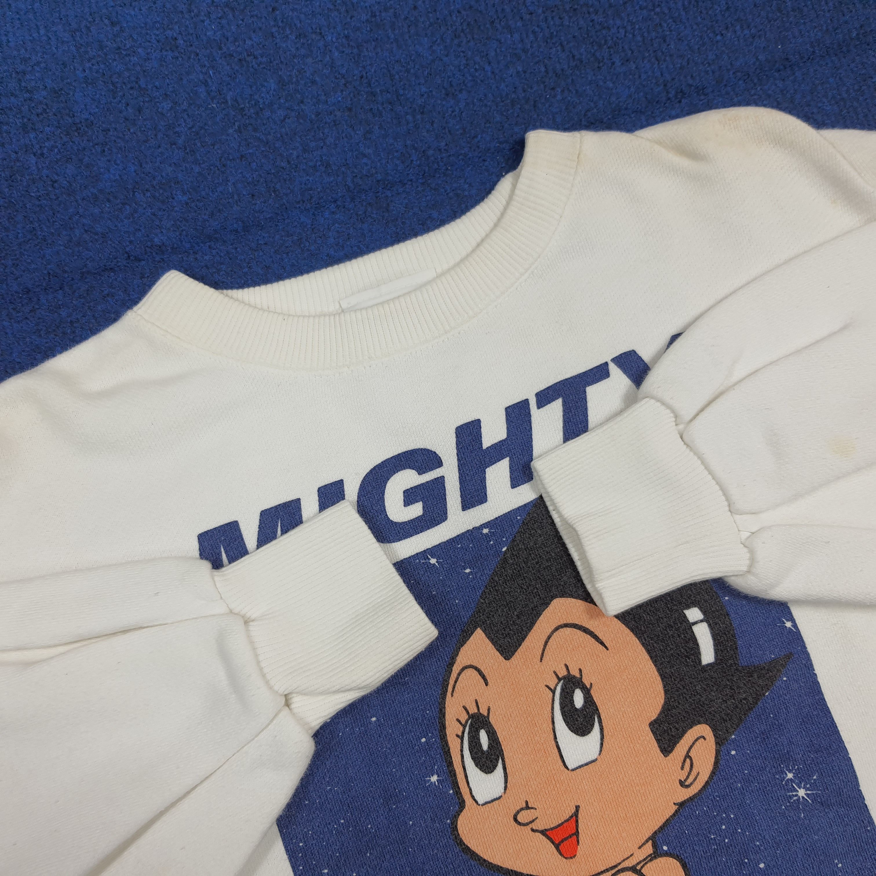 Japanese Brand 90s Vintage Mighty Atom Astro Boy Sweatshirt C293N6 Size US L / EU 52-54 / 3 - 4 Thumbnail