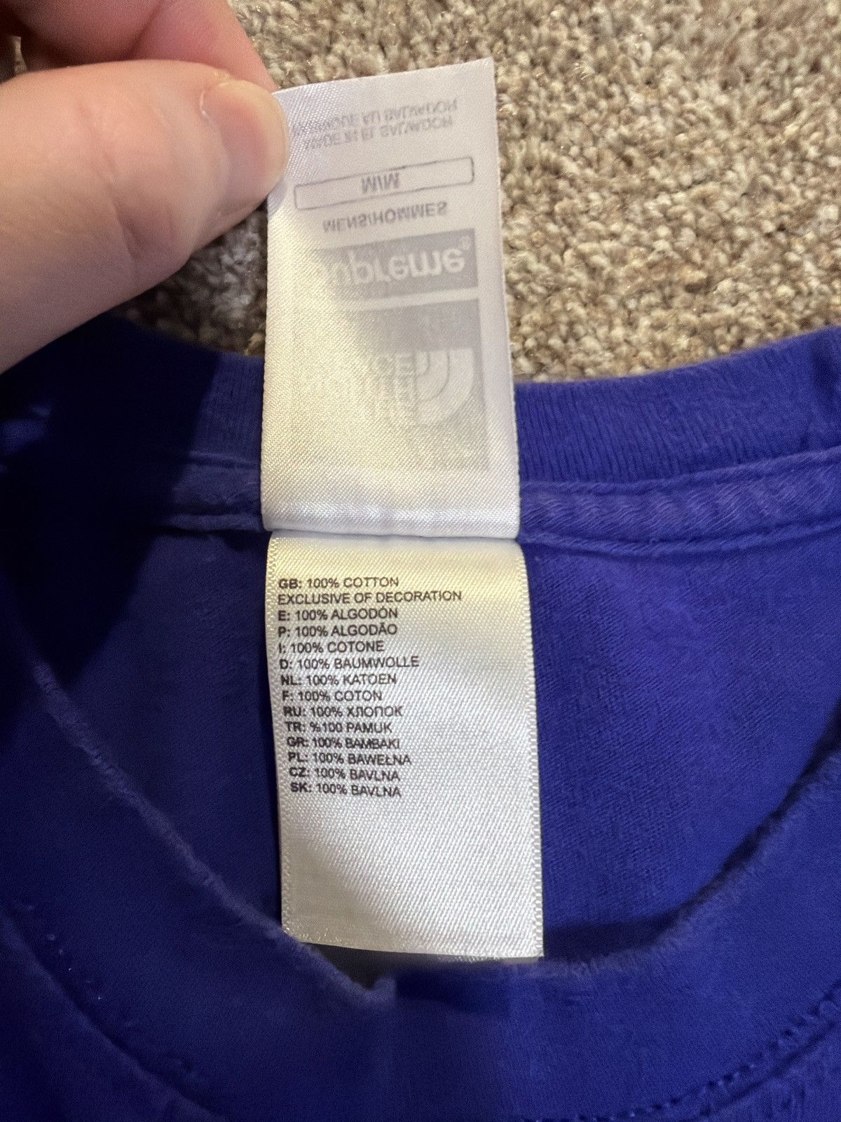 Supreme × The North Face Supreme X The North Face Ski Photo Tee Royal Size Medium Size US M / EU 48-50 / 2 - 15 Thumbnail