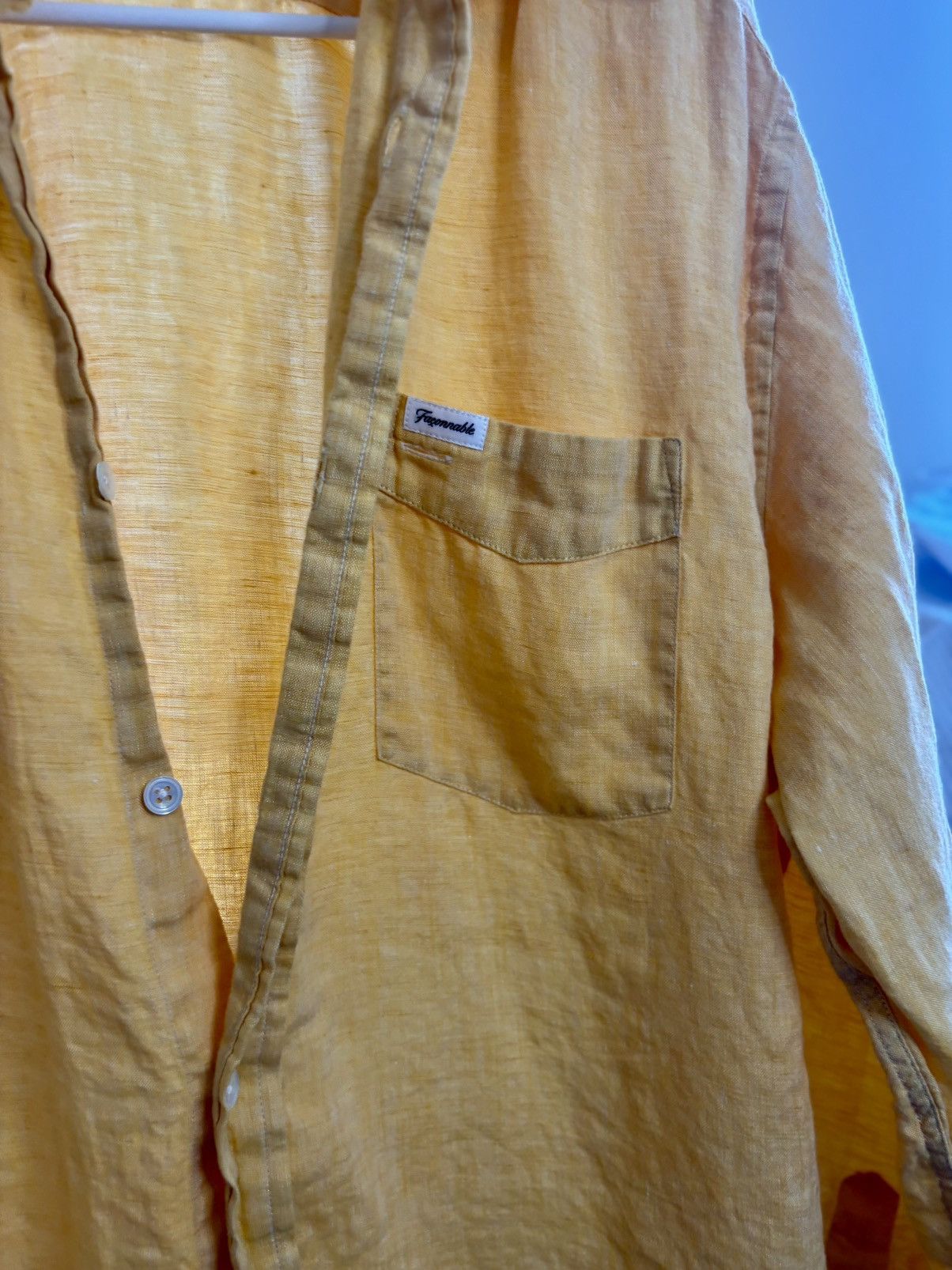 Faconnable Facconable Beachy Button Shirt Size US M / EU 48-50 / 2 - 2 Thumbnail