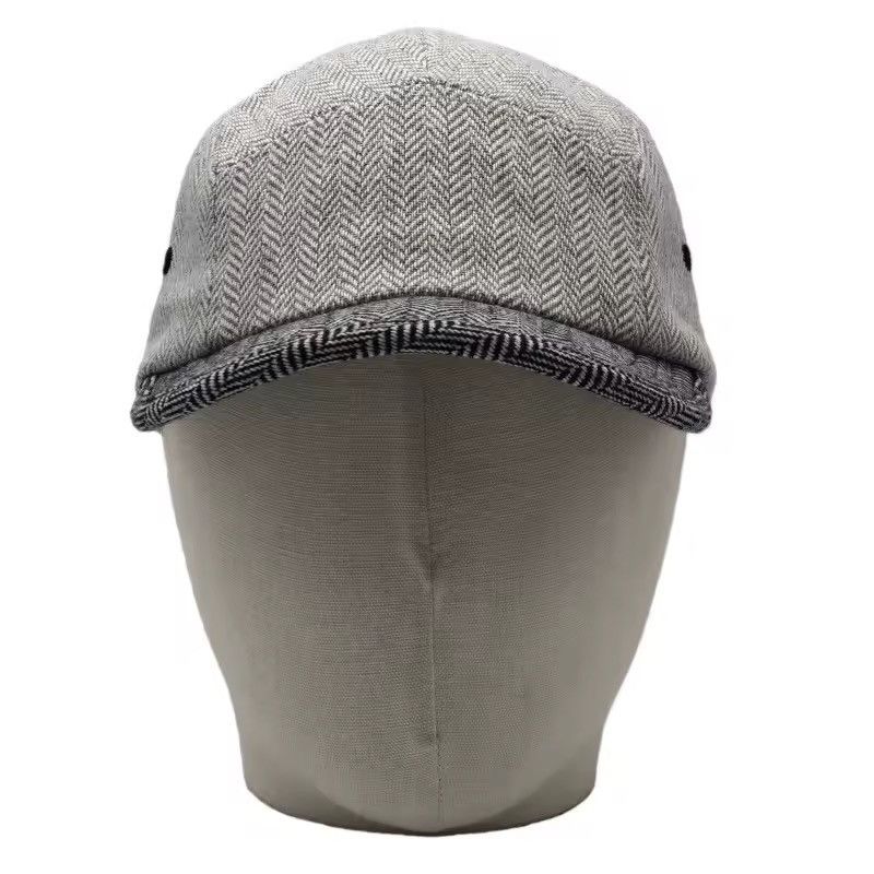 Other Woolen Vintage Style Baseball Striped Golf Hat Size ONE SIZE - 3 Thumbnail