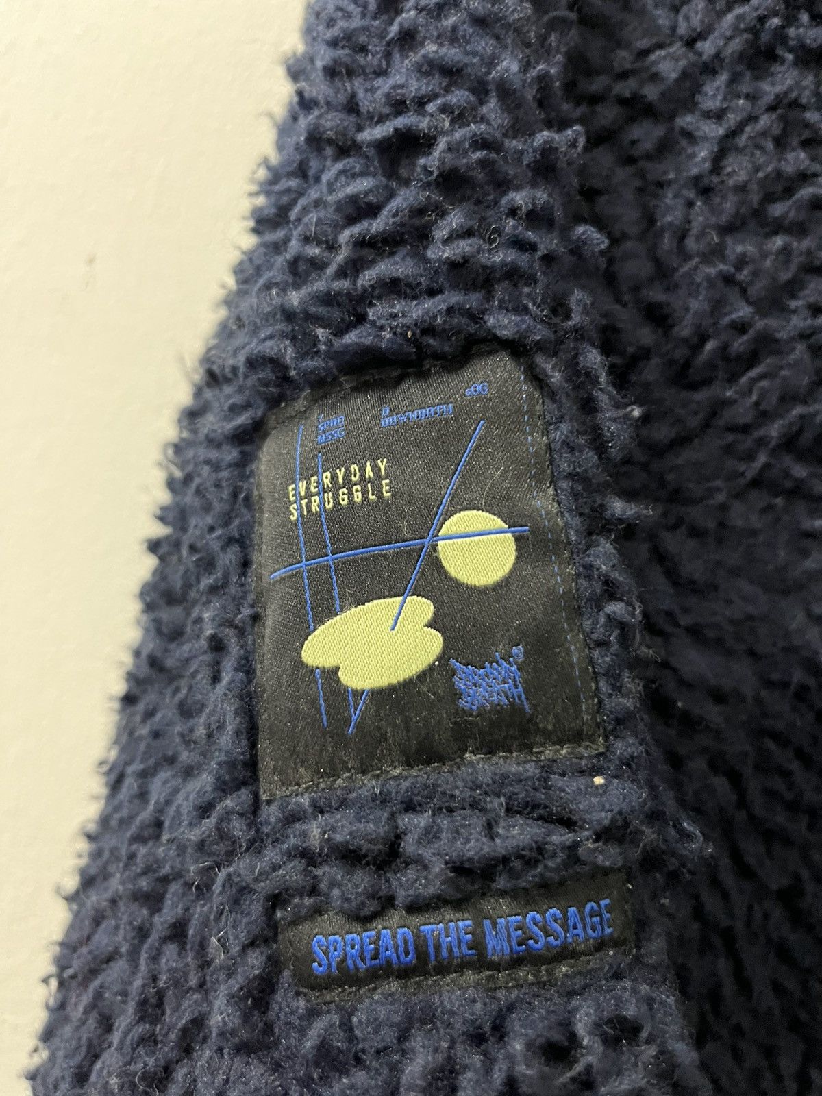 Joe Browns 💥BROWN BREATH Deep Pile Hard Fleece Sending Message Hoodie Size US L / EU 52-54 / 3 - 6 Thumbnail
