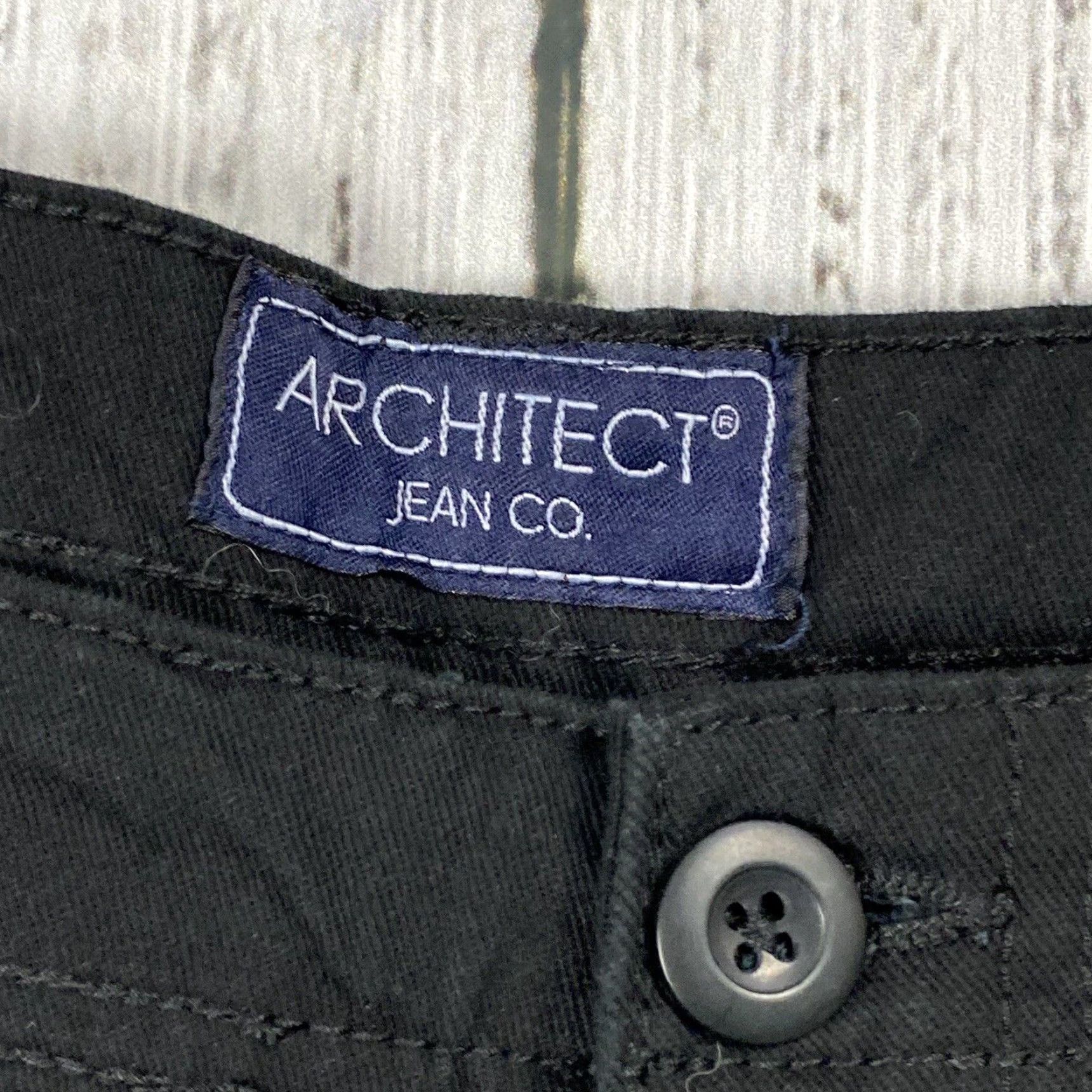 Architect VTG ARCHITECT JEAN CO BAGGY CARGO SHORTS MENS 33 BLACK SKATE GRUNGE CASUAL Size US 33 - 2 Thumbnail