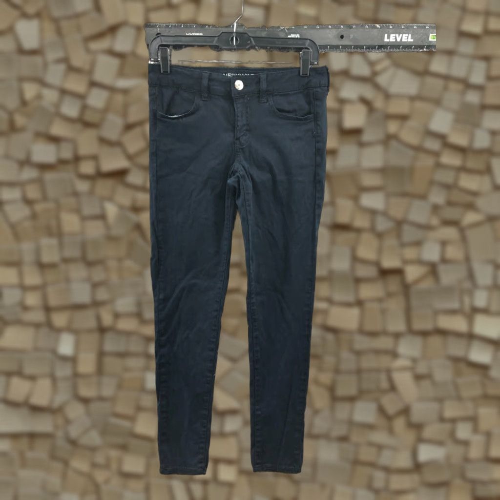 American Eagle Outfitters American Eagle Outfitters Jegging Size 4 Womens Dark Wash Blue Jeans Size 27" / US 4 / IT 40 - 1 Thumbnail