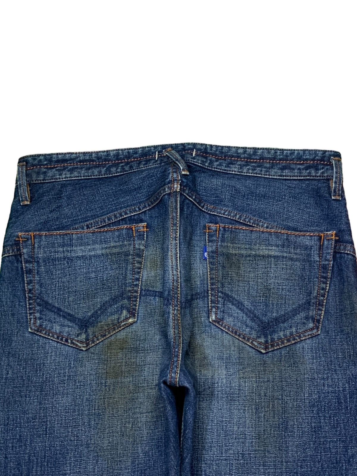 Japanese Brand × KIJIMA TAKAYUKI × Nonnative SALES🔥Vintage Japanese Selvedge Mud Wash Loose Jeans Size US 34 / EU 50 - 10 Thumbnail