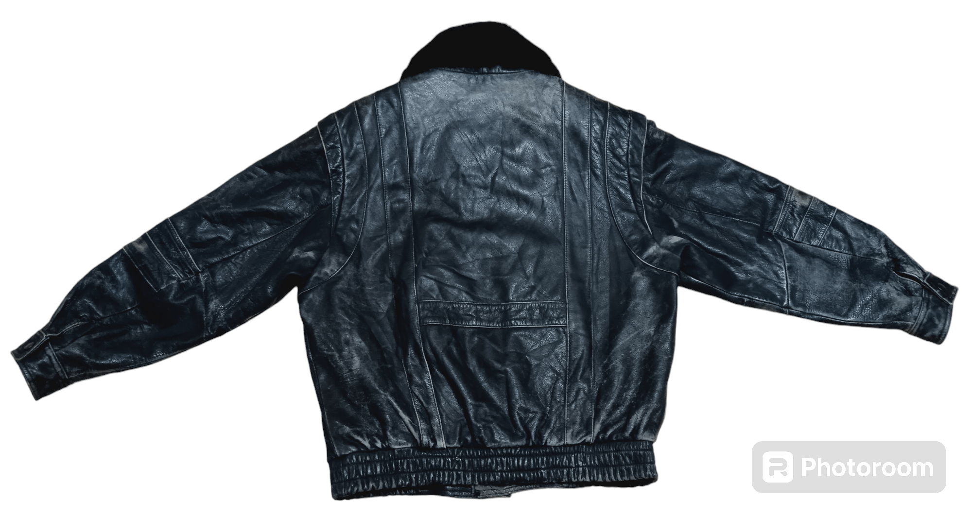 Japanese Brand VINTAGE D'HOMME A HOMME LEATHER JACKET Size US M / EU 48-50 / 2 - 2 Thumbnail
