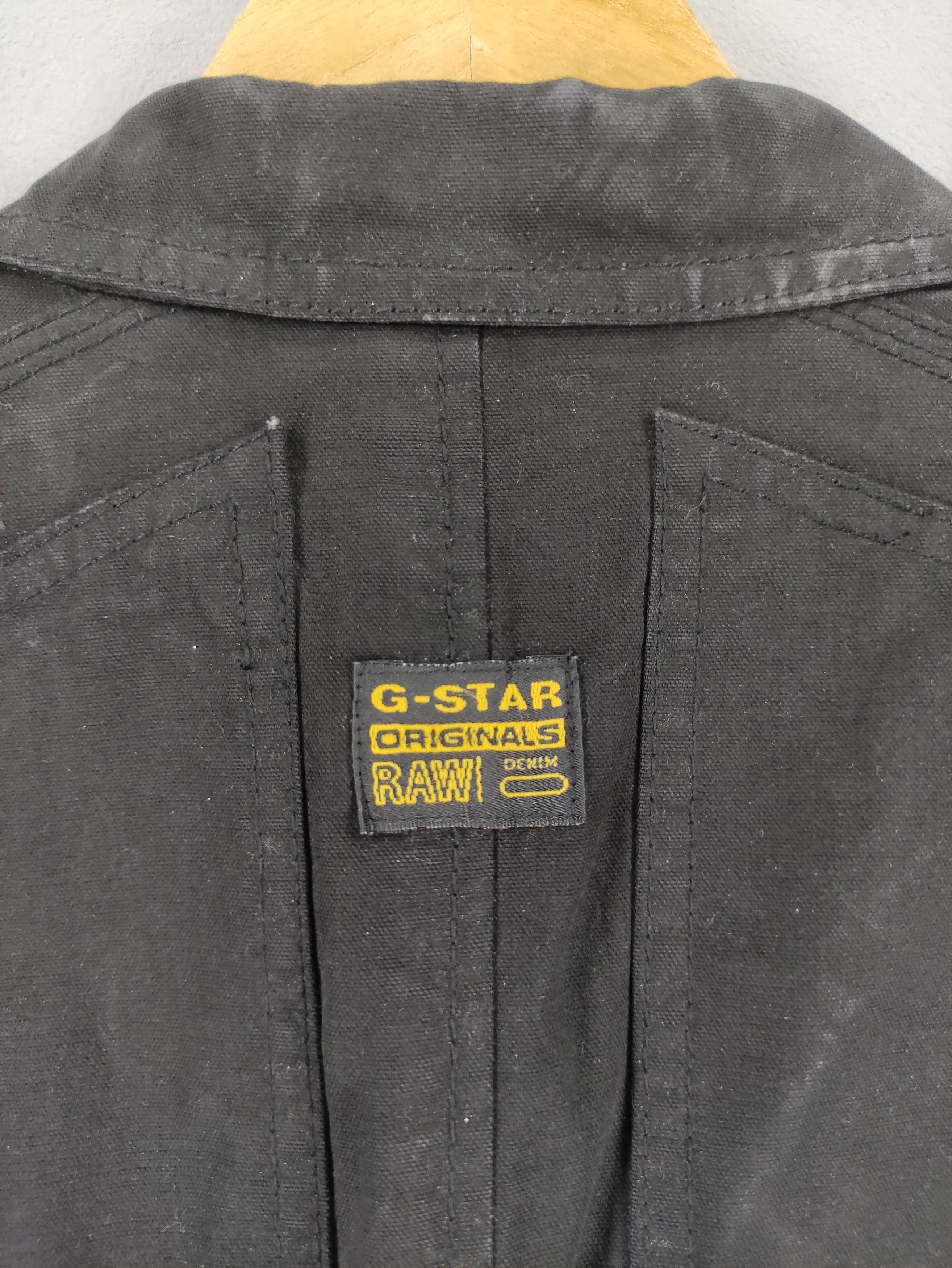 G-Star Vintage Raw Denim Correctline Chore Jacket Size US M / EU 48-50 / 2 - 15 Thumbnail