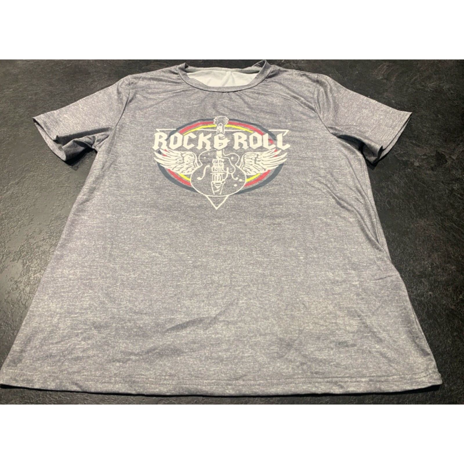 Vintage EMERY Rock & Roll Metal T-Shirt Women's Medium Gray Size M / US 6-8 / IT 42-44 - 2 Thumbnail