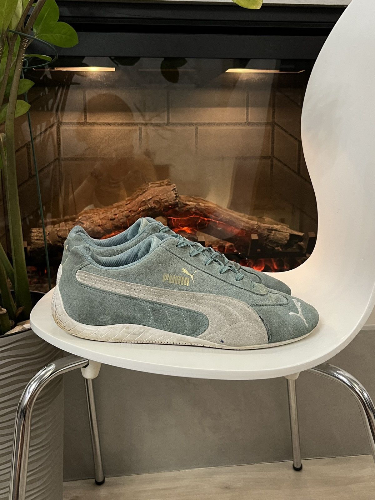 Puma 🔥00’S PUMA SPEEDCAT OG SUEDE LOW TOP Y2K SNEAKERS Size US 10.5 / EU 43-44 - 6 Thumbnail
