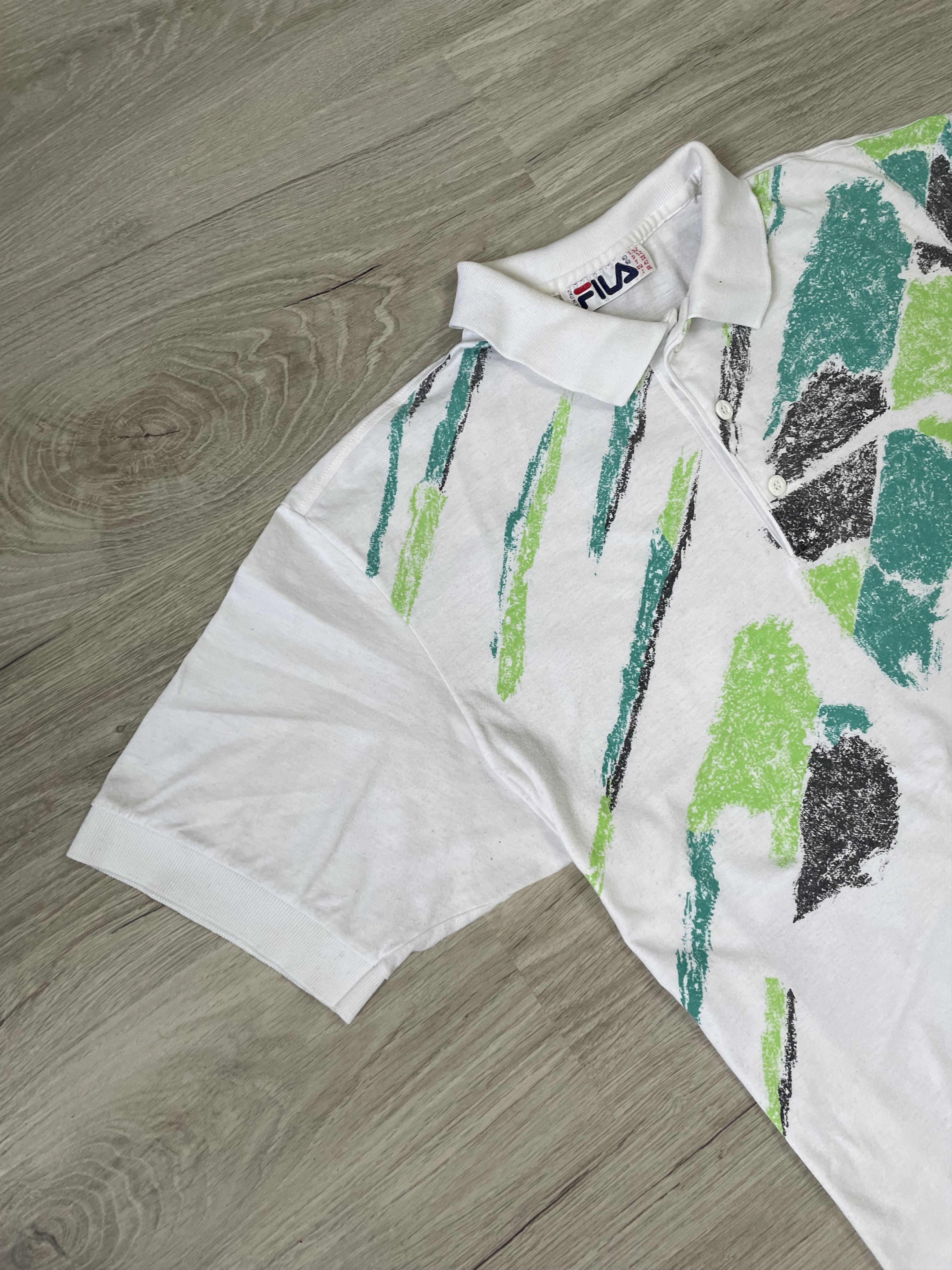 Fila × Vintage MENS POLO FILA RARE VINTAGE Size US L / EU 52-54 / 3 - 8 Thumbnail