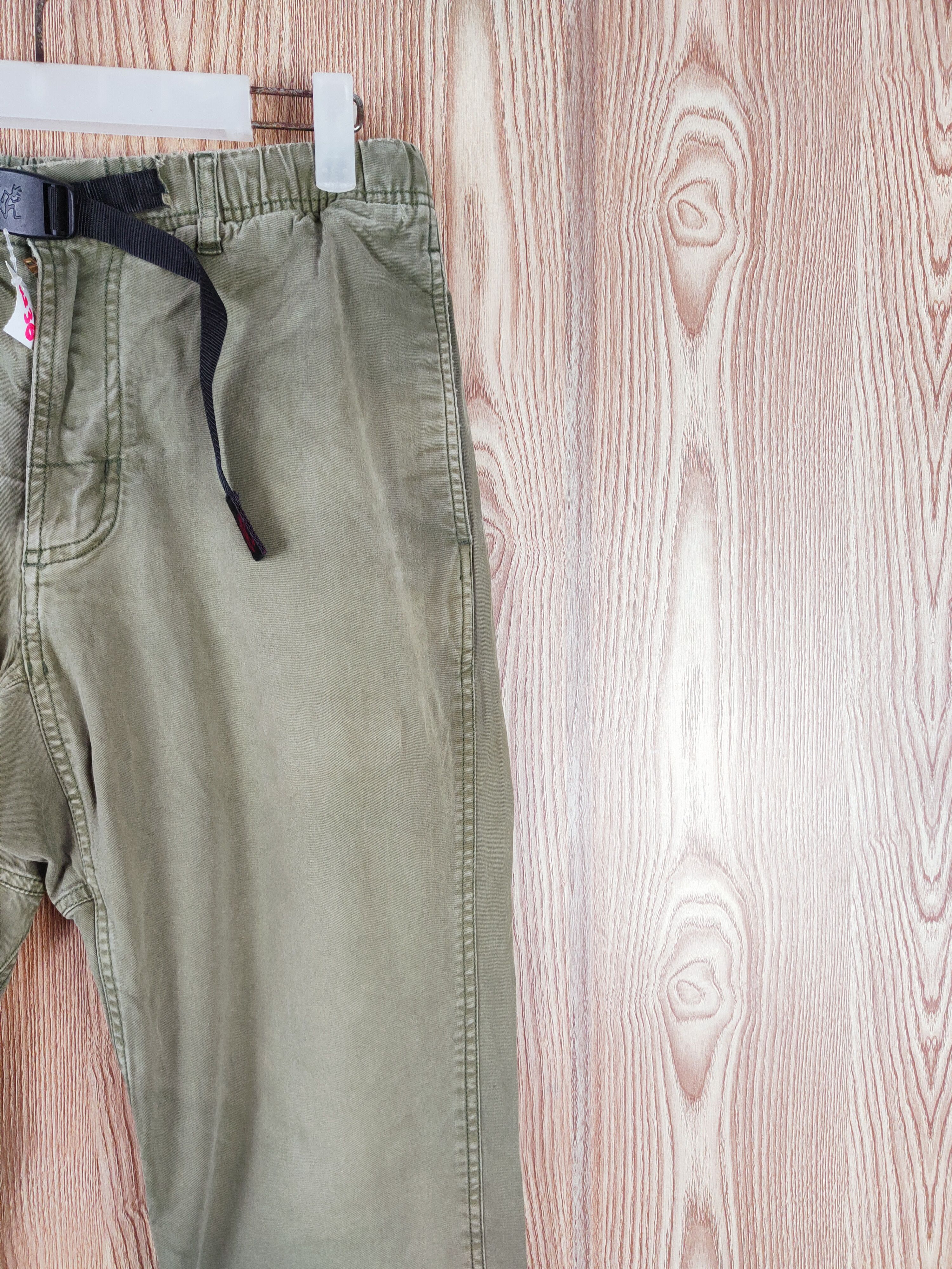 Gramicci Gramicci Green Faded Ripped Multipocket Casual Pants #W236 Size US 29 - 5 Thumbnail