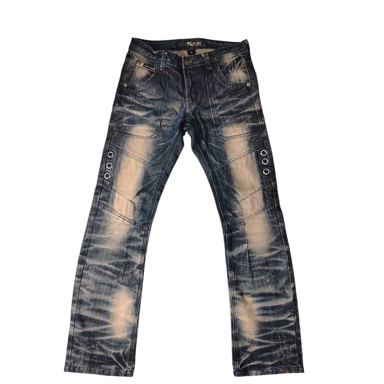 Casablanca Unity is Power Distressed denim Size US 33 - 1 Thumbnail