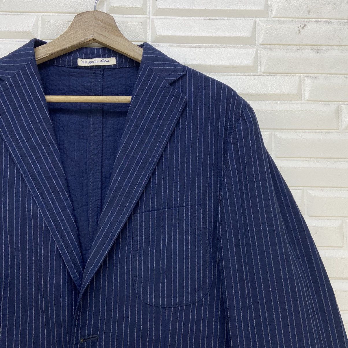 Other Italian Carracci Napoli Na Ggiacchetta Stripes Coat Blazer Size US M / EU 48-50 / 2 - 9 Thumbnail