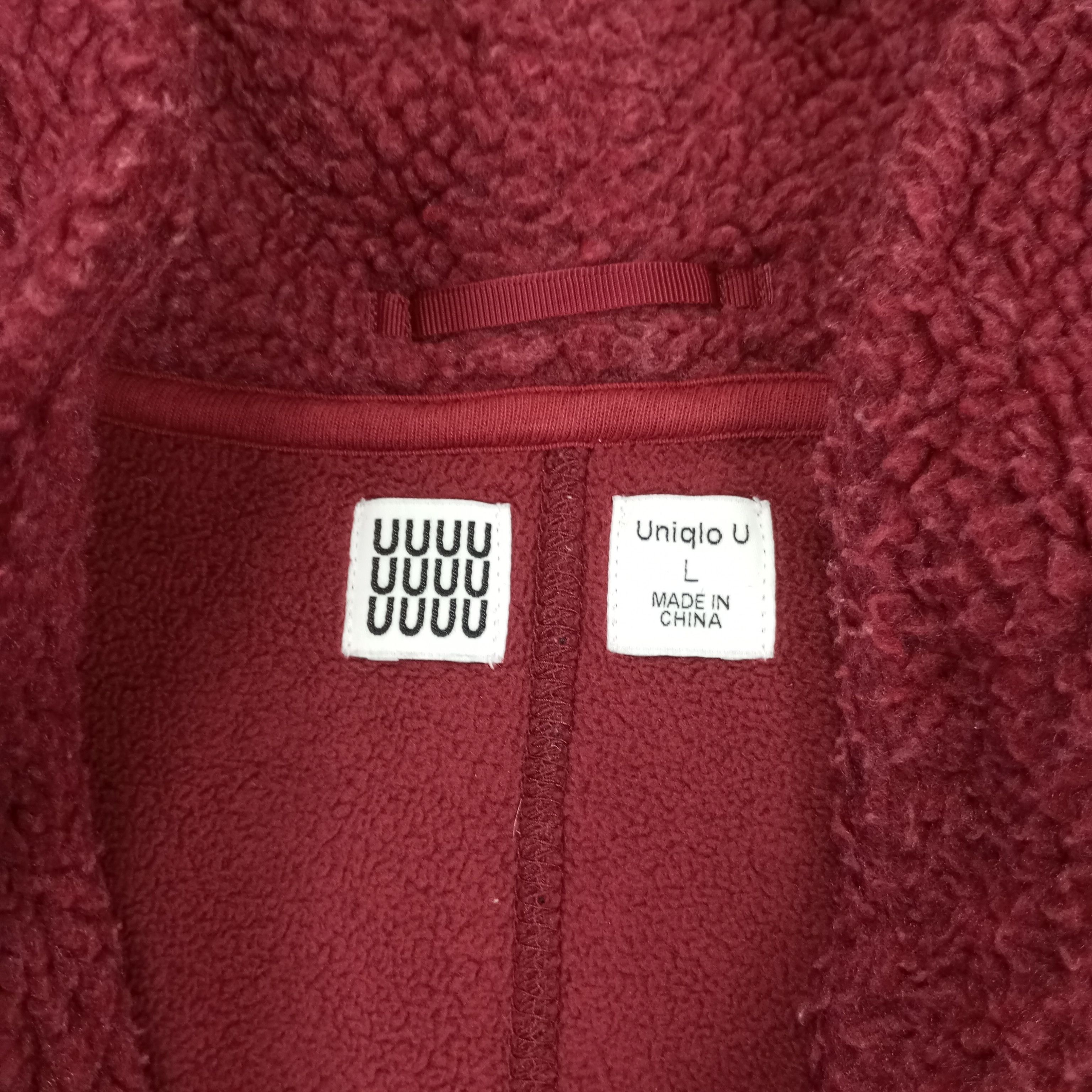 Japanese Brand × Uniqlo × Vintage Uniqlo X Custom Undercover Logo Style Fleece Jacket Size US L / EU 52-54 / 3 - 5 Thumbnail