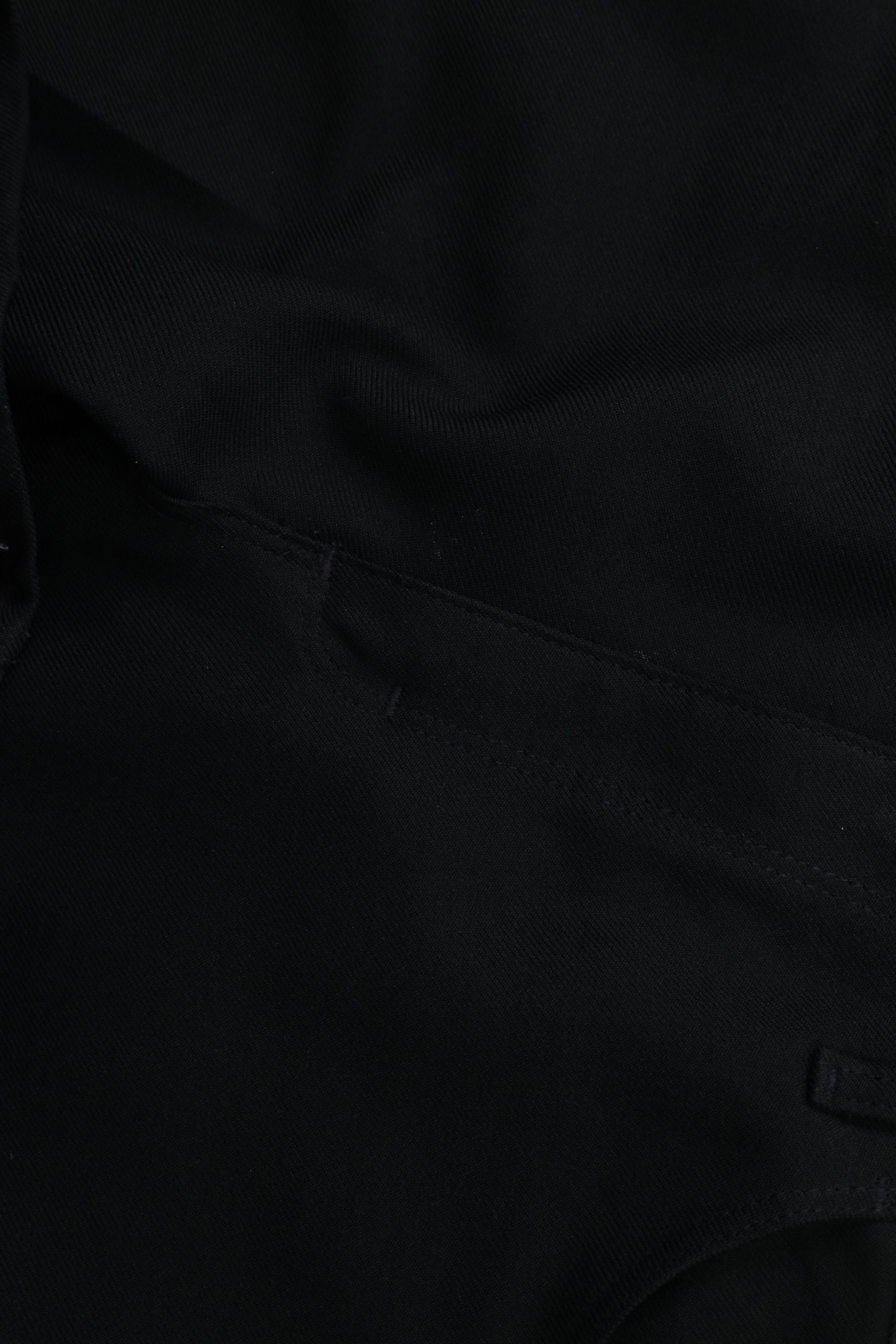 Vintage × Wrangler Vintage 90s Wrangler Leg Knit Chino Pants Trousers Black USA Size US 36 / EU 52 - 5 Thumbnail