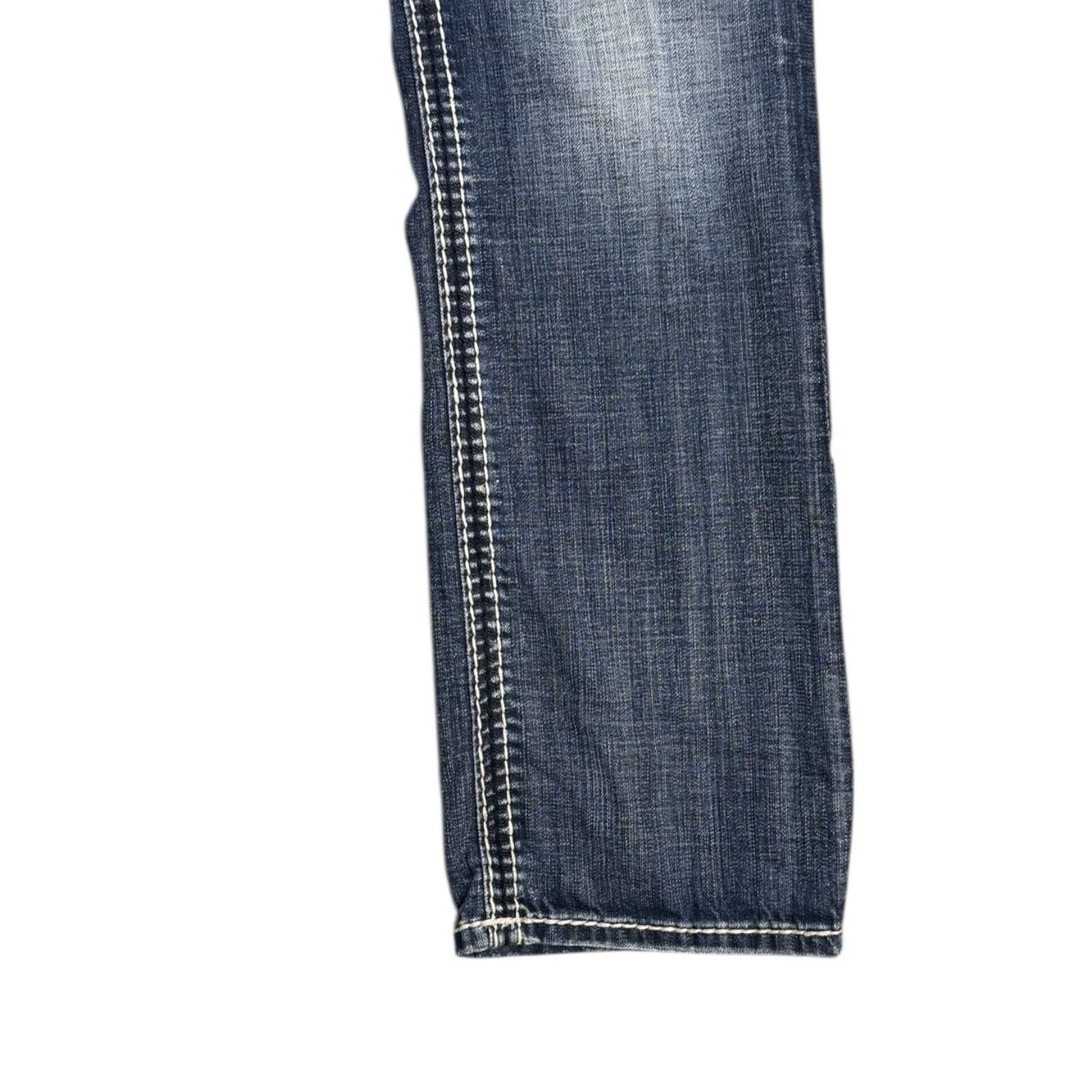 Rock Revival Rock Revival Chris Jeans Contrast Stitch Y2k Size 33 Size US 33 - 5 Thumbnail