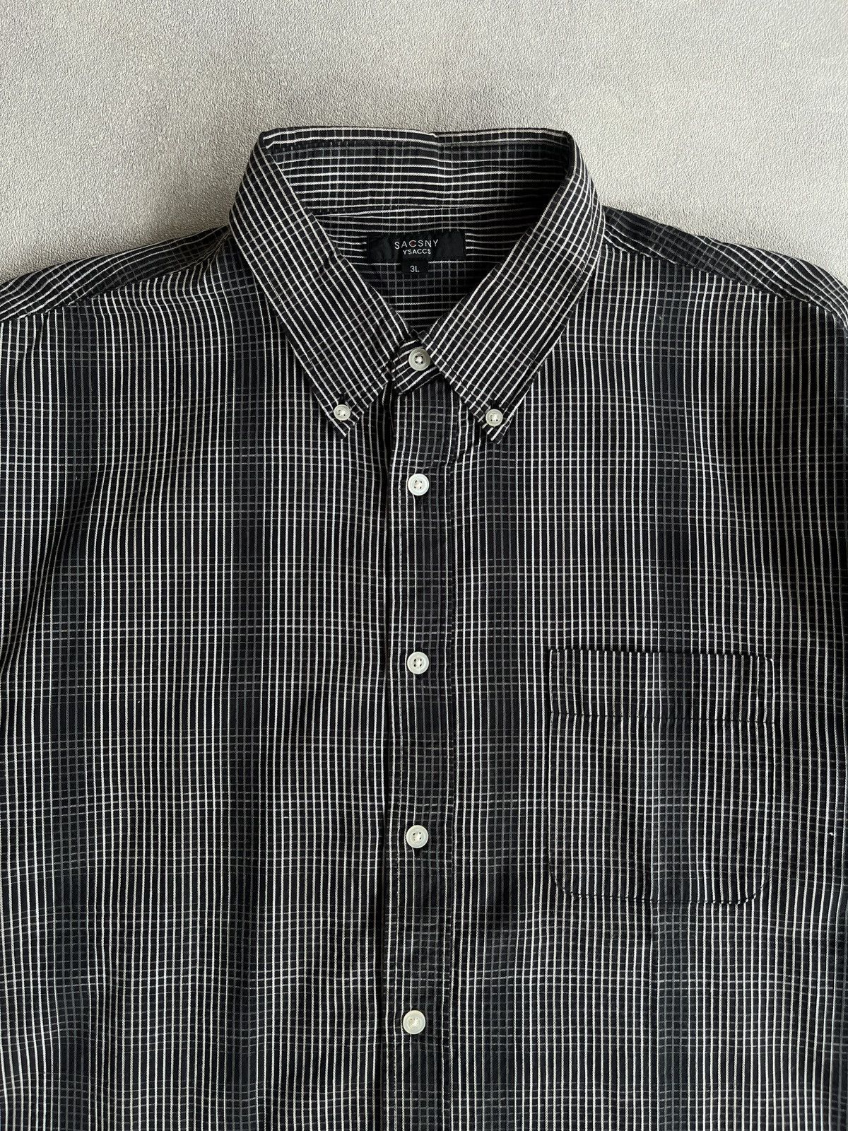 Yohji Yamamoto Sacsny Y’Saccs By Yohji Yamamoto Shirt Size US XL / EU 56 / 4 - 2 Thumbnail
